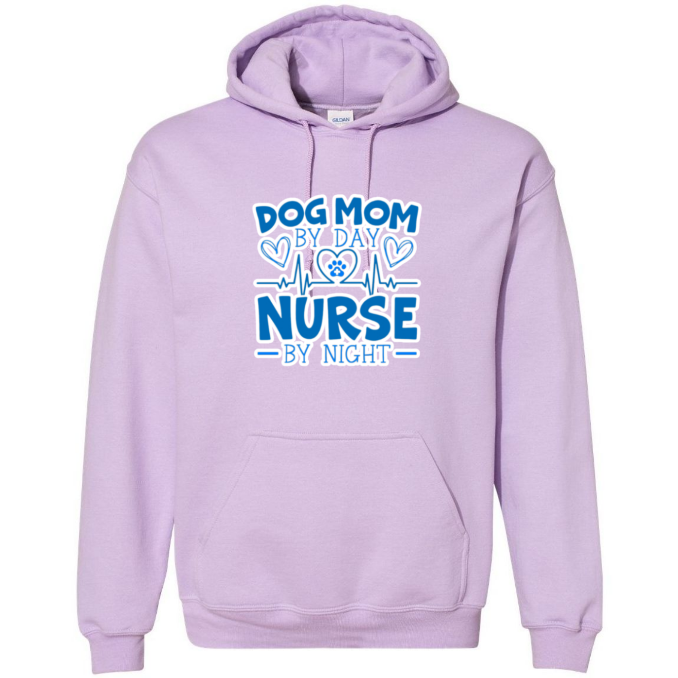 Dog Mom by Day Hooded Sweatshirt