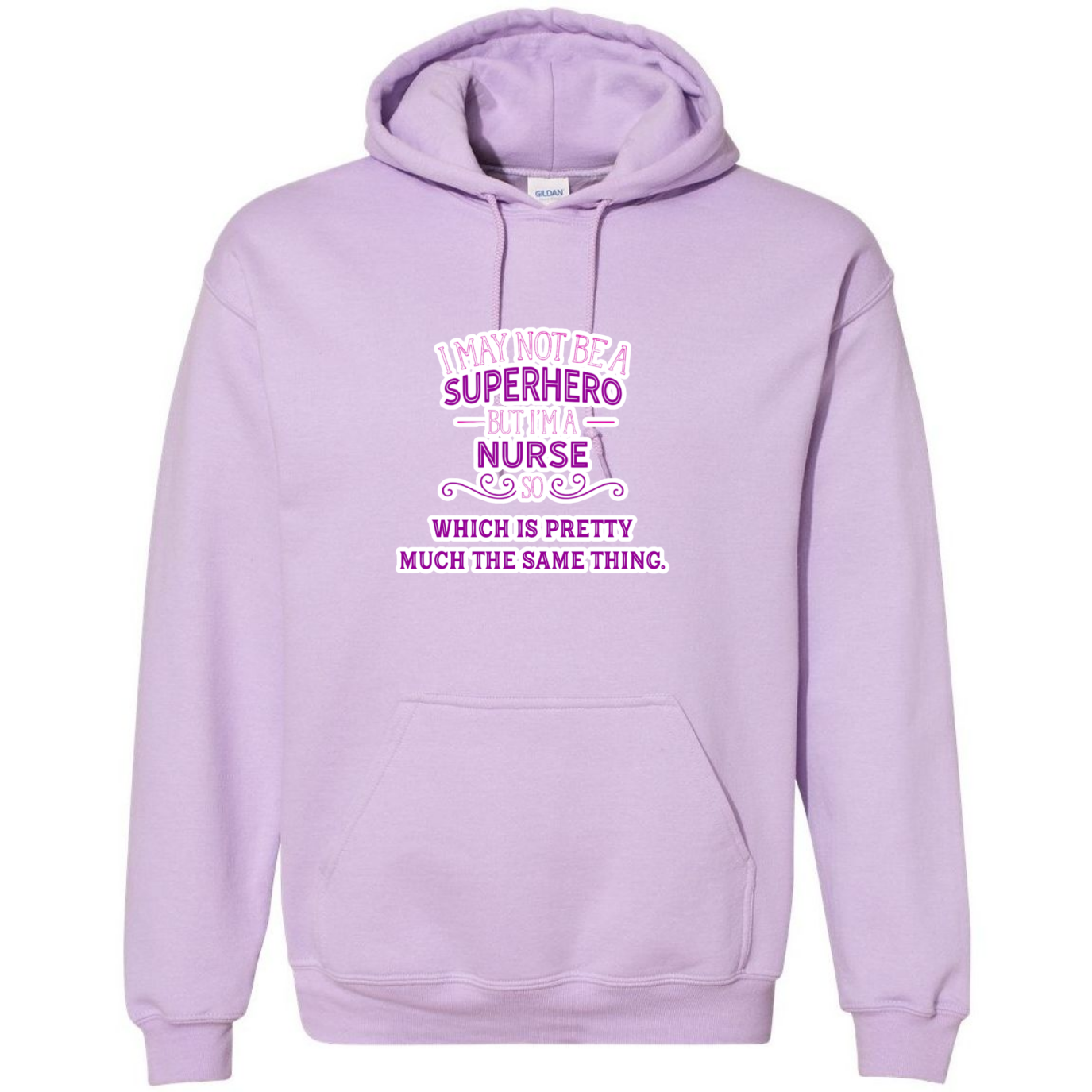 Nurse, Superhero, Same Thing Hooded Sweatshirt