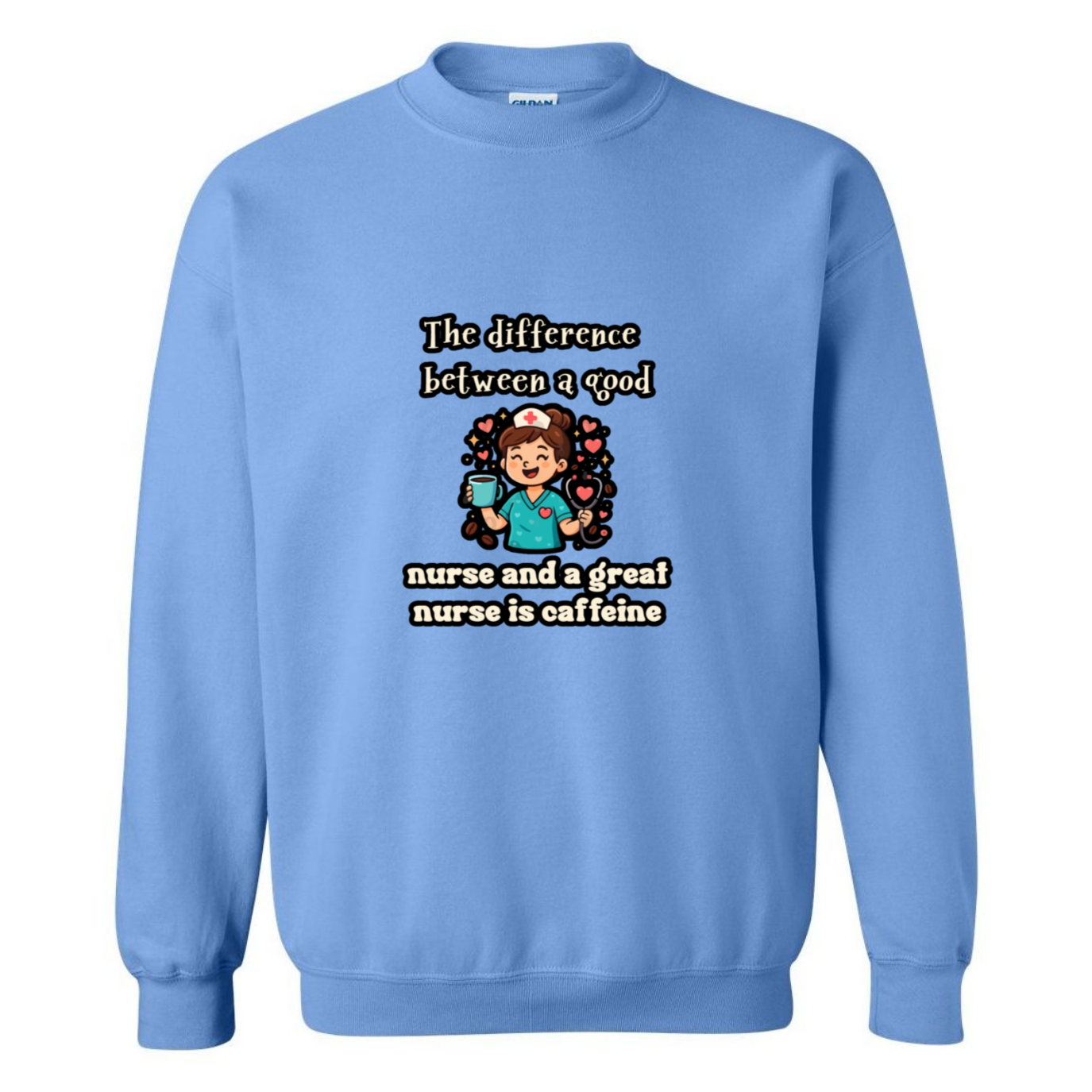 Caffeine Difference Crewneck Sweatshirt