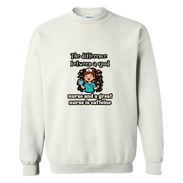 Caffeine Difference Crewneck Sweatshirt