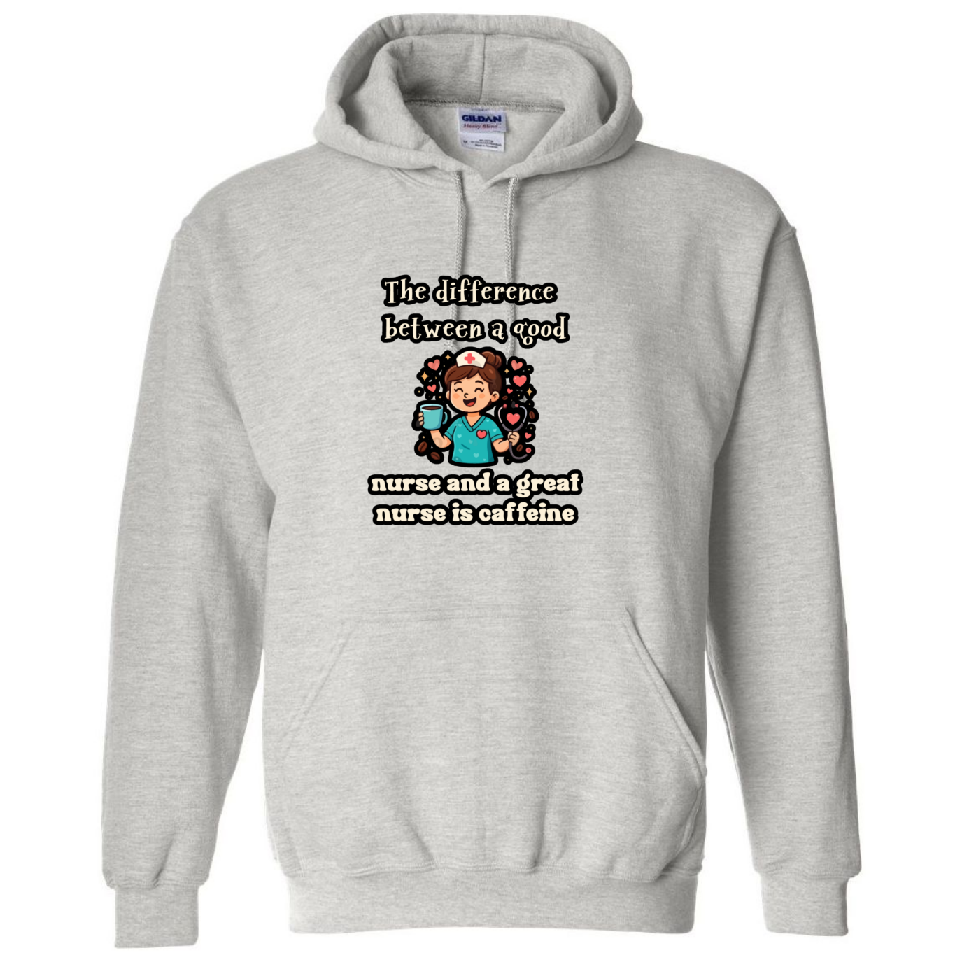 Caffeine Difference Hooded Sweatshirt