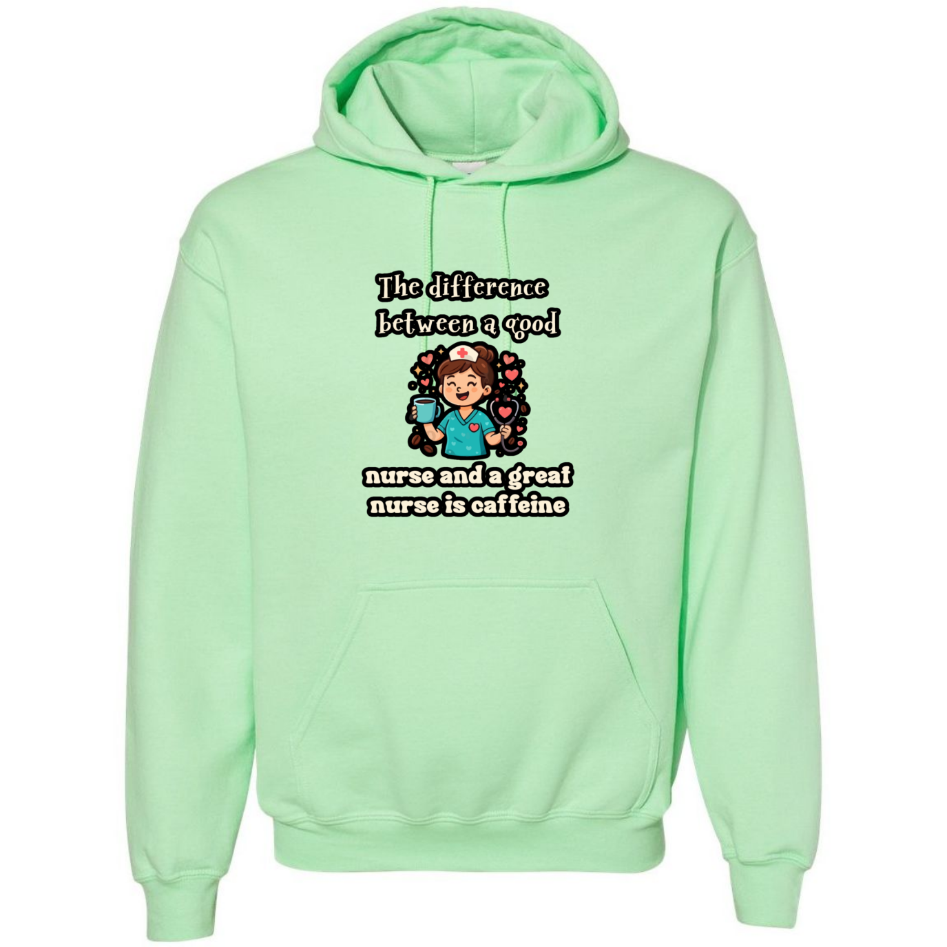 Caffeine Difference Hooded Sweatshirt