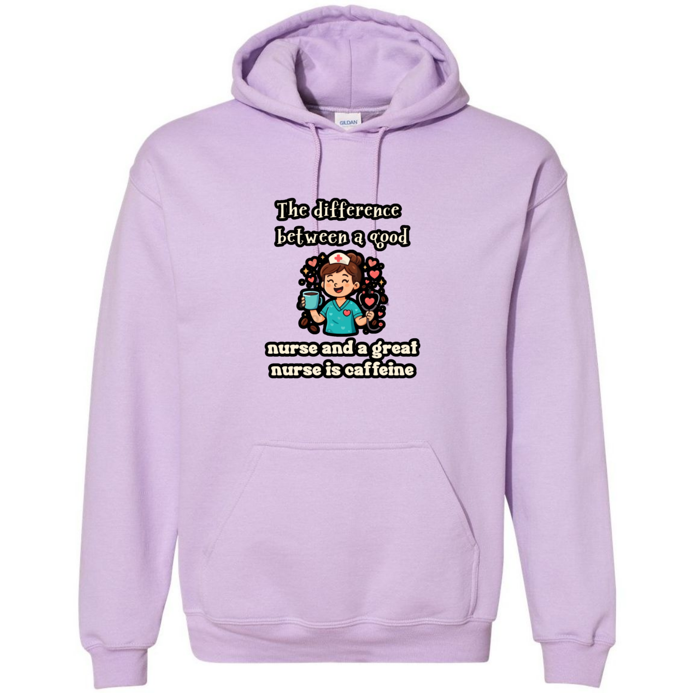 Caffeine Difference Hooded Sweatshirt