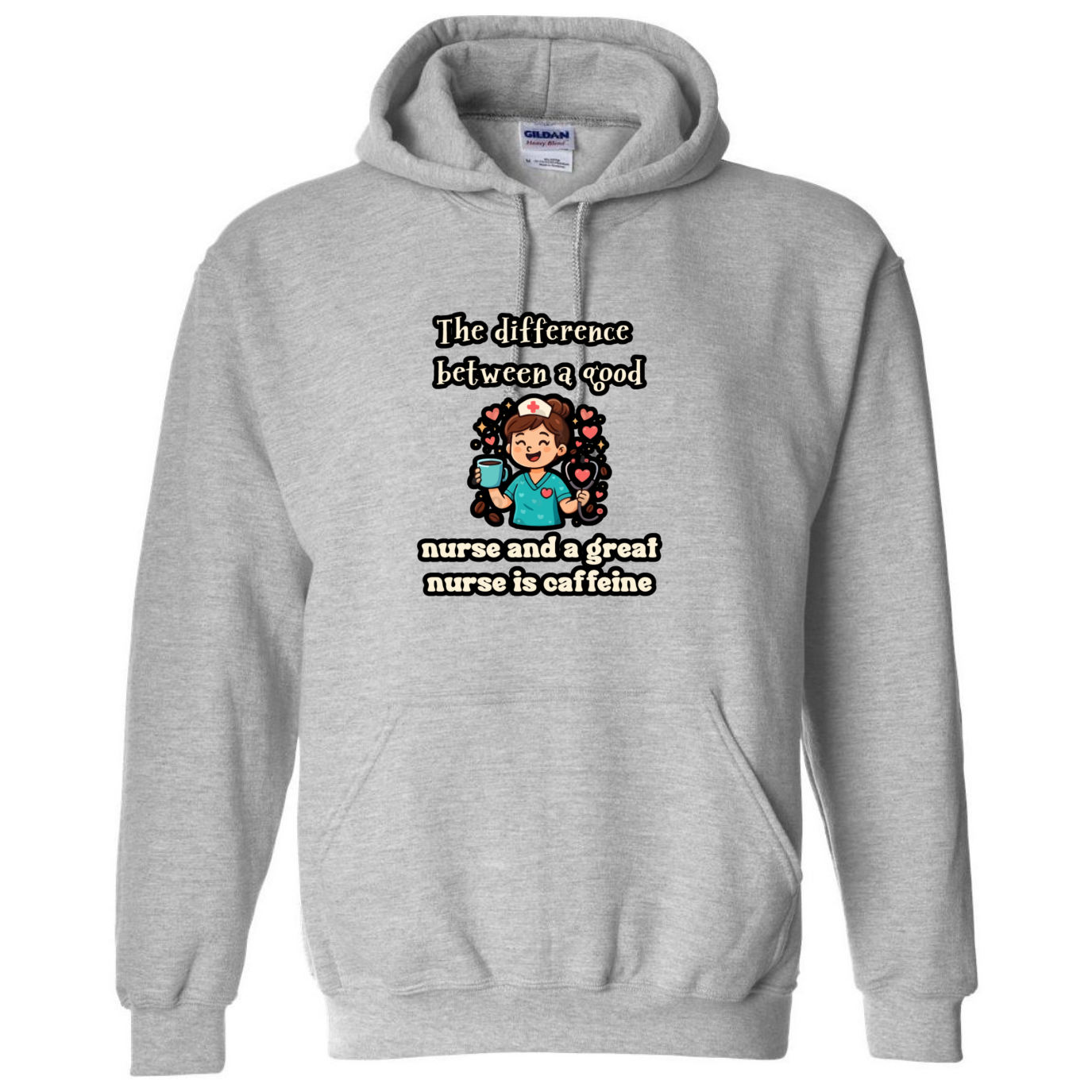 Caffeine Difference Hooded Sweatshirt