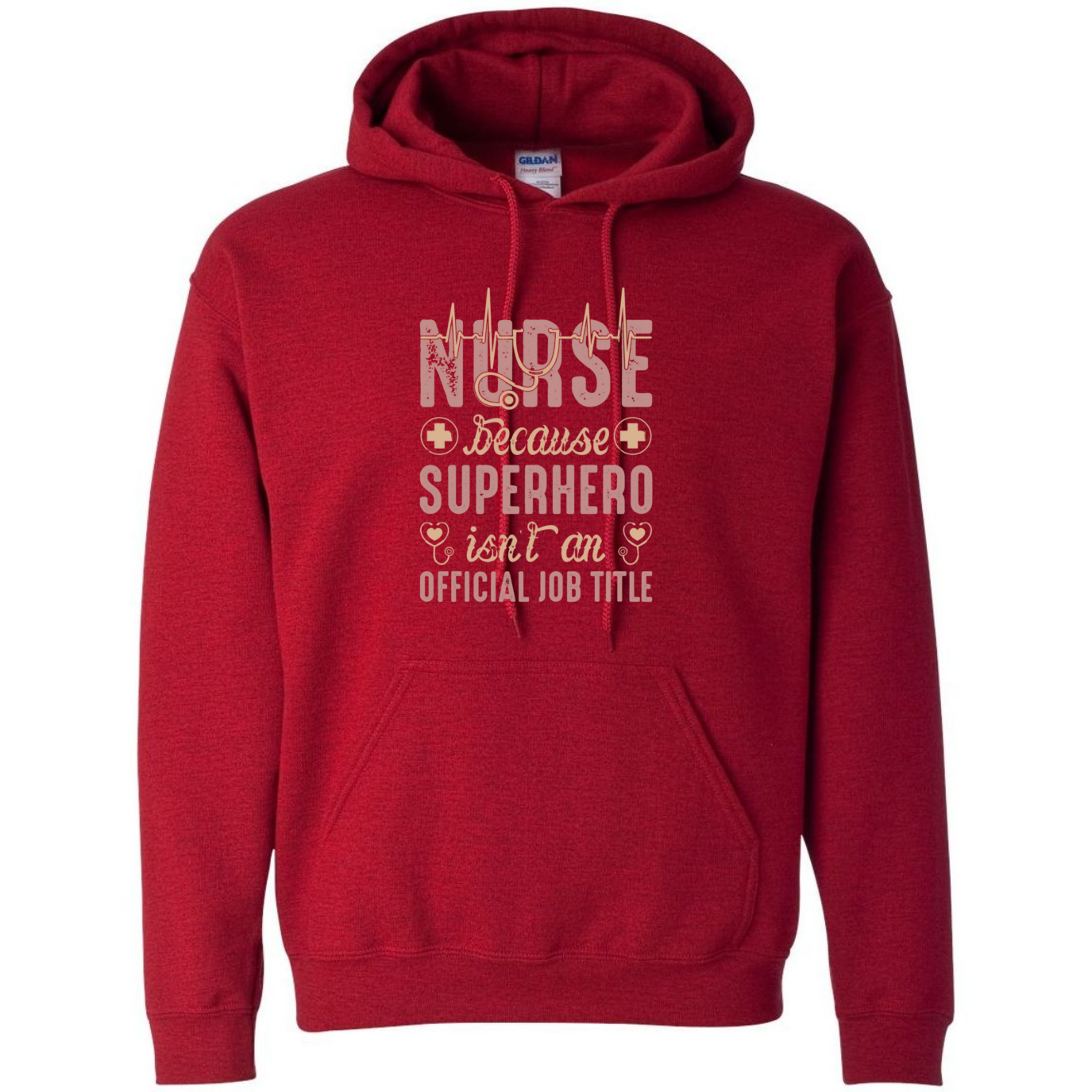 Nurse Official Job Title  Hooded Sweatshirt