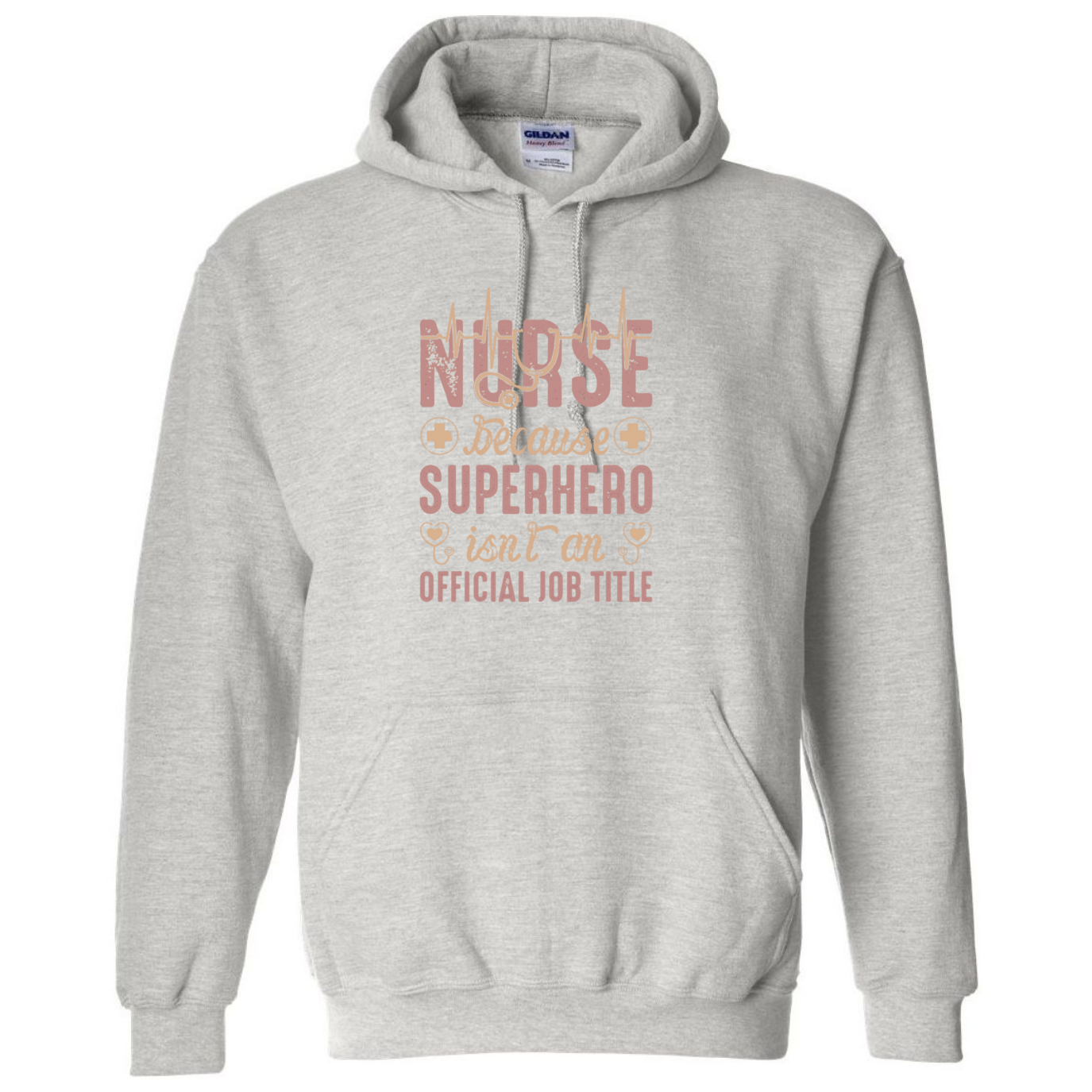Nurse Official Job Title  Hooded Sweatshirt