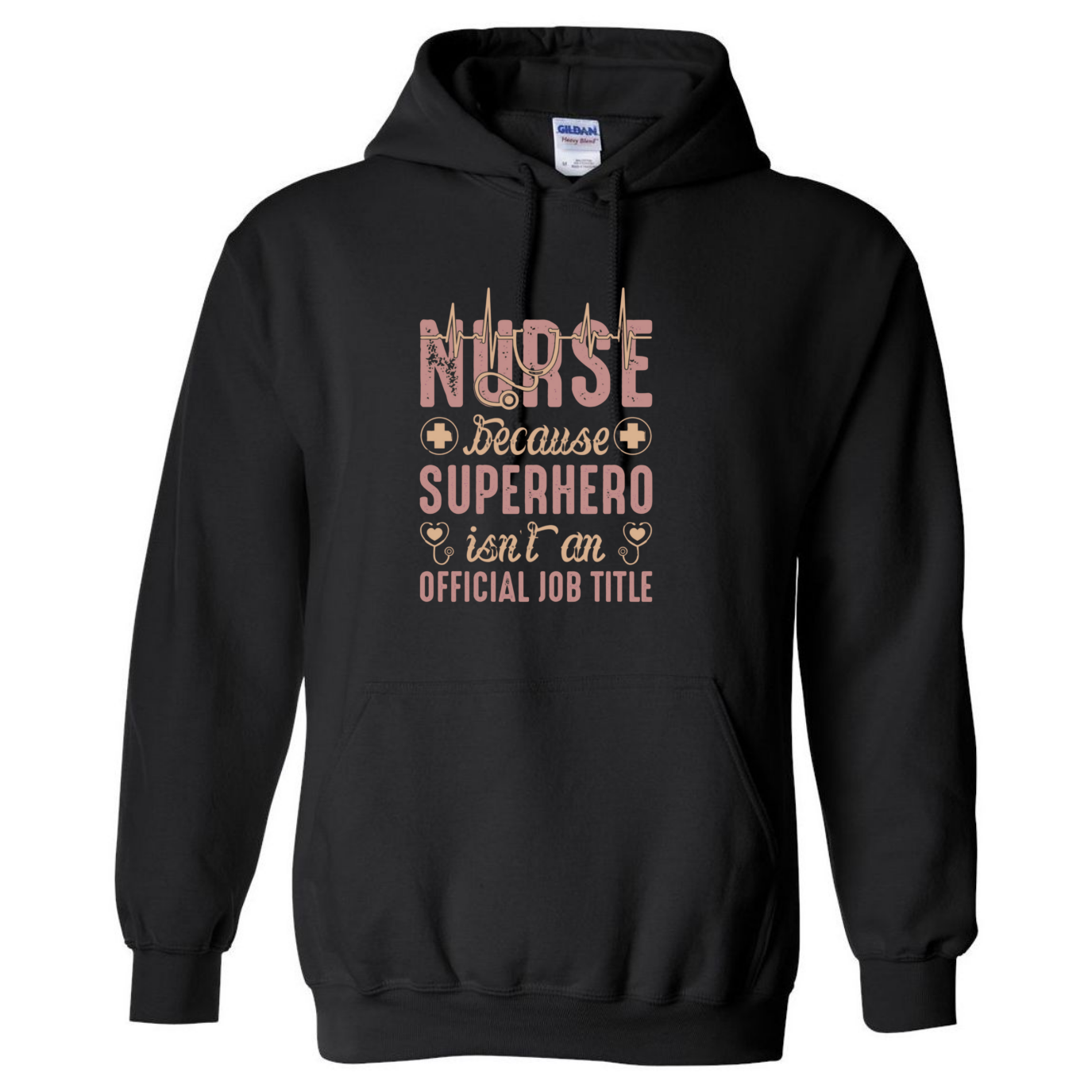 Nurse Official Job Title  Hooded Sweatshirt