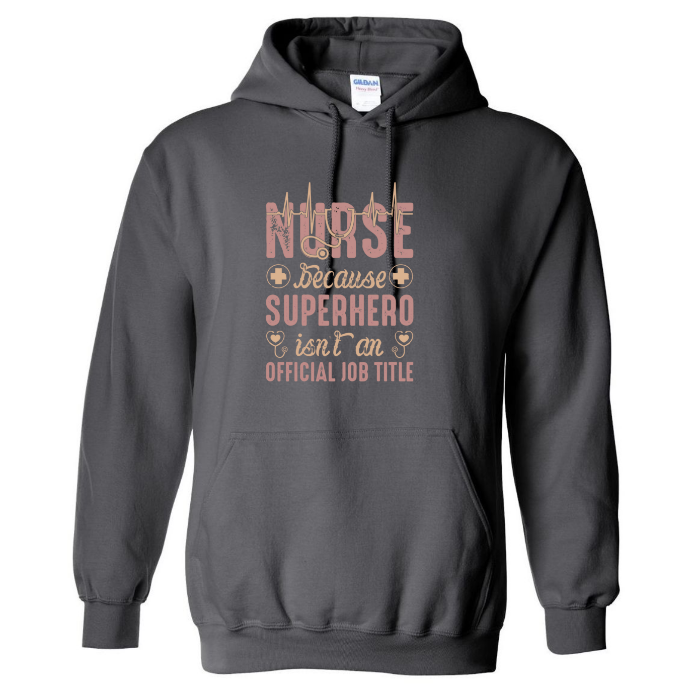 Nurse Official Job Title  Hooded Sweatshirt