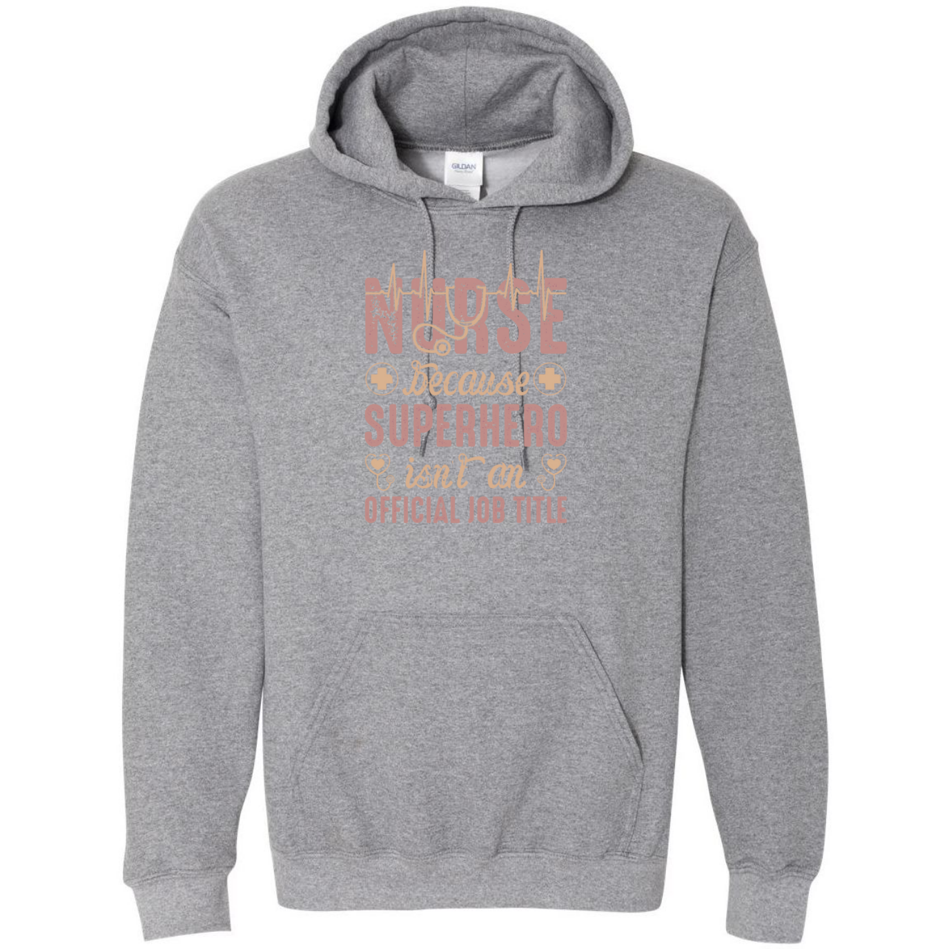 Nurse Official Job Title  Hooded Sweatshirt