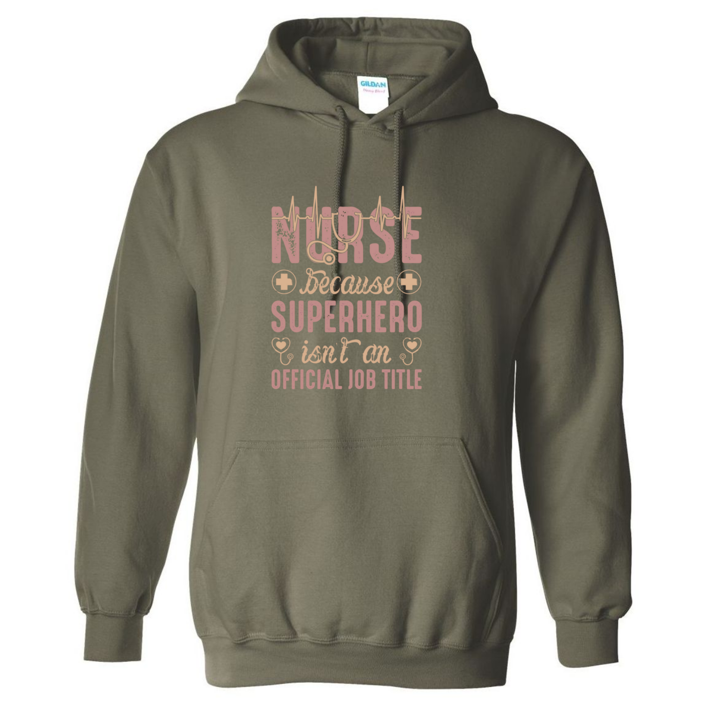 Nurse Official Job Title  Hooded Sweatshirt