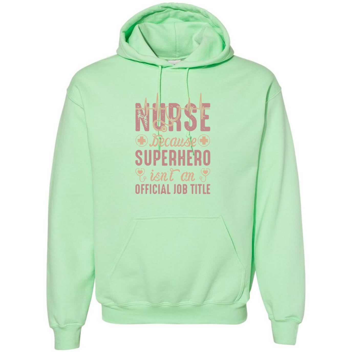 Nurse Official Job Title  Hooded Sweatshirt