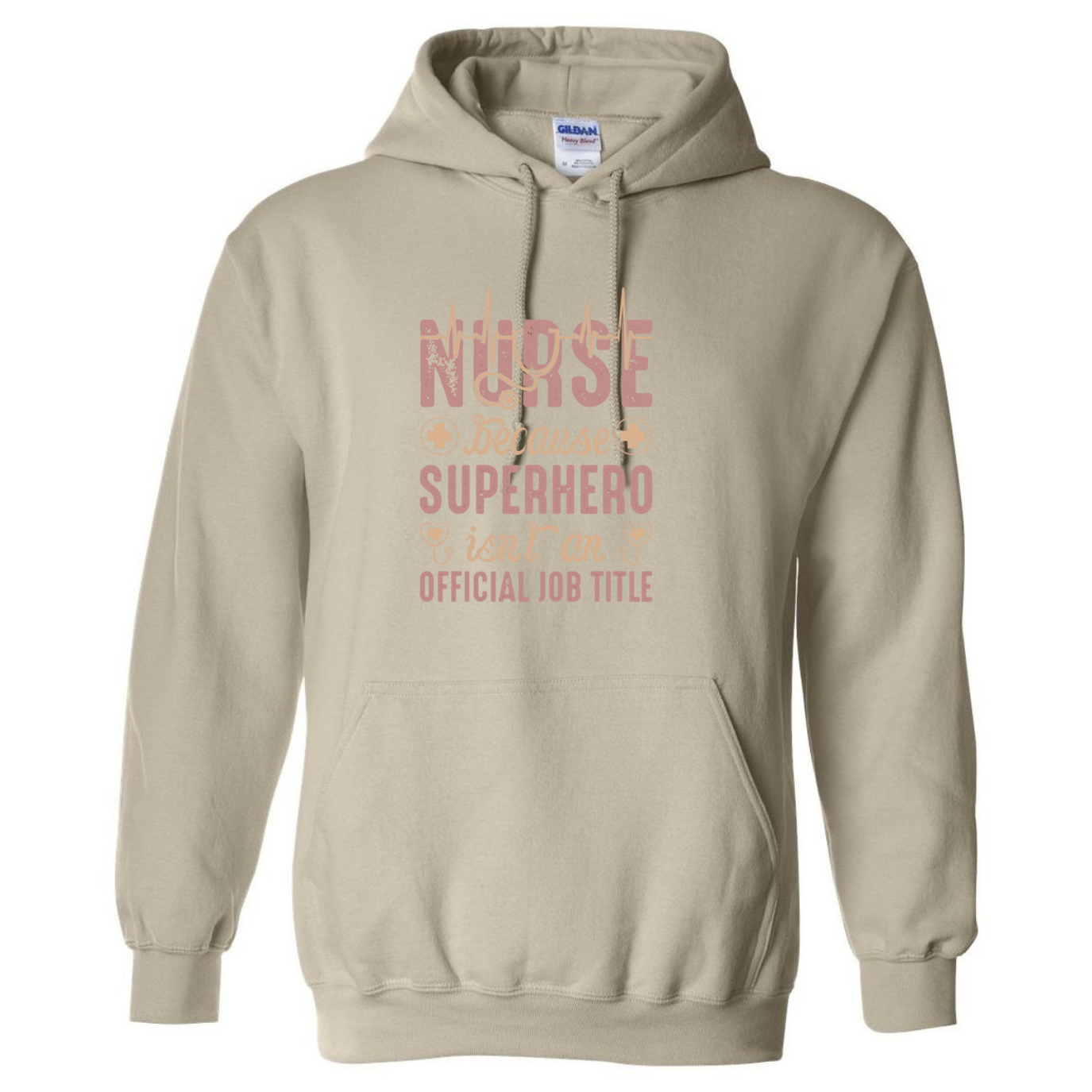 Nurse Official Job Title  Hooded Sweatshirt