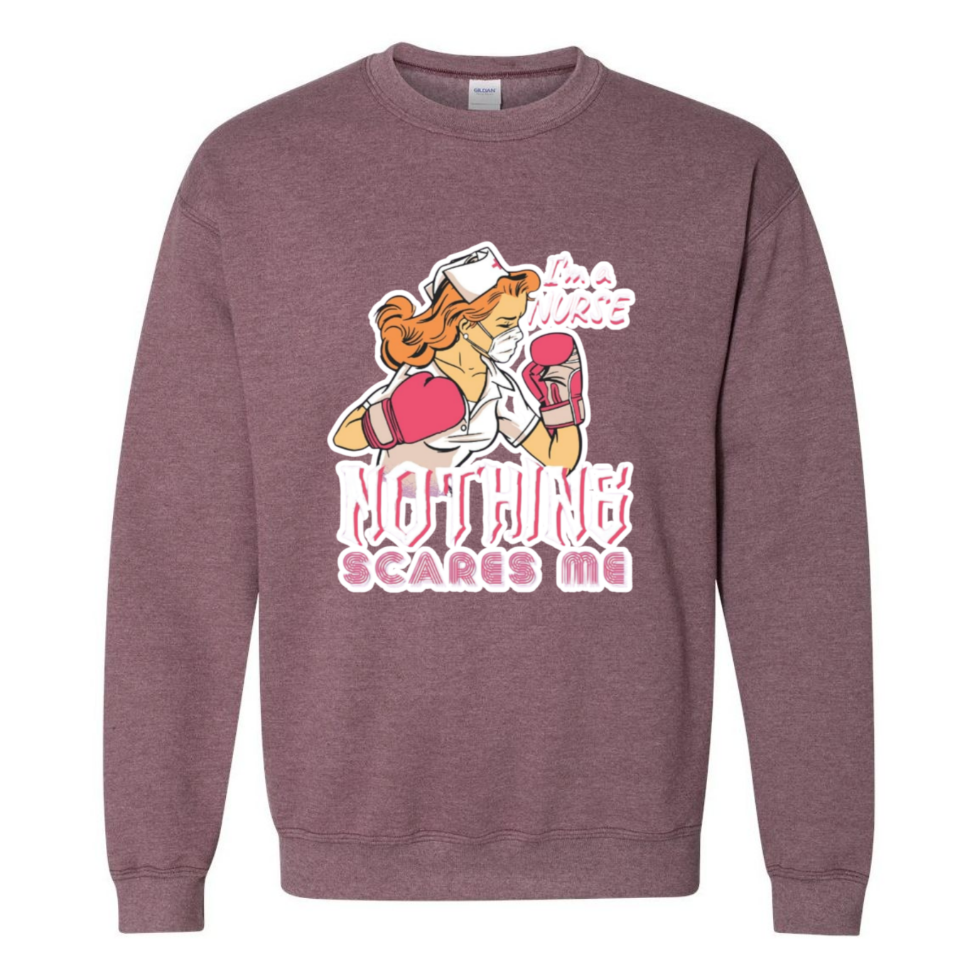 Nothing Scares Me Crewneck Sweatshirt