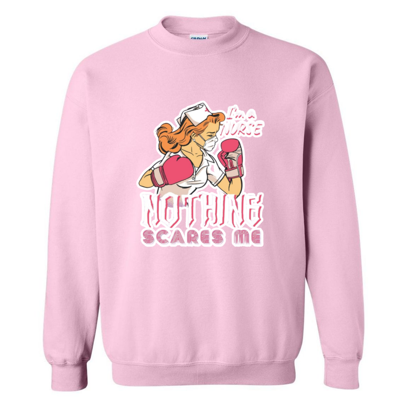 Nothing Scares Me Crewneck Sweatshirt