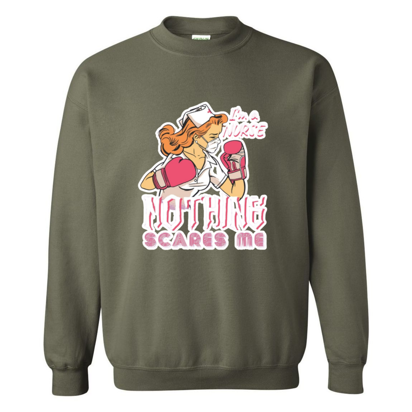 Nothing Scares Me Crewneck Sweatshirt