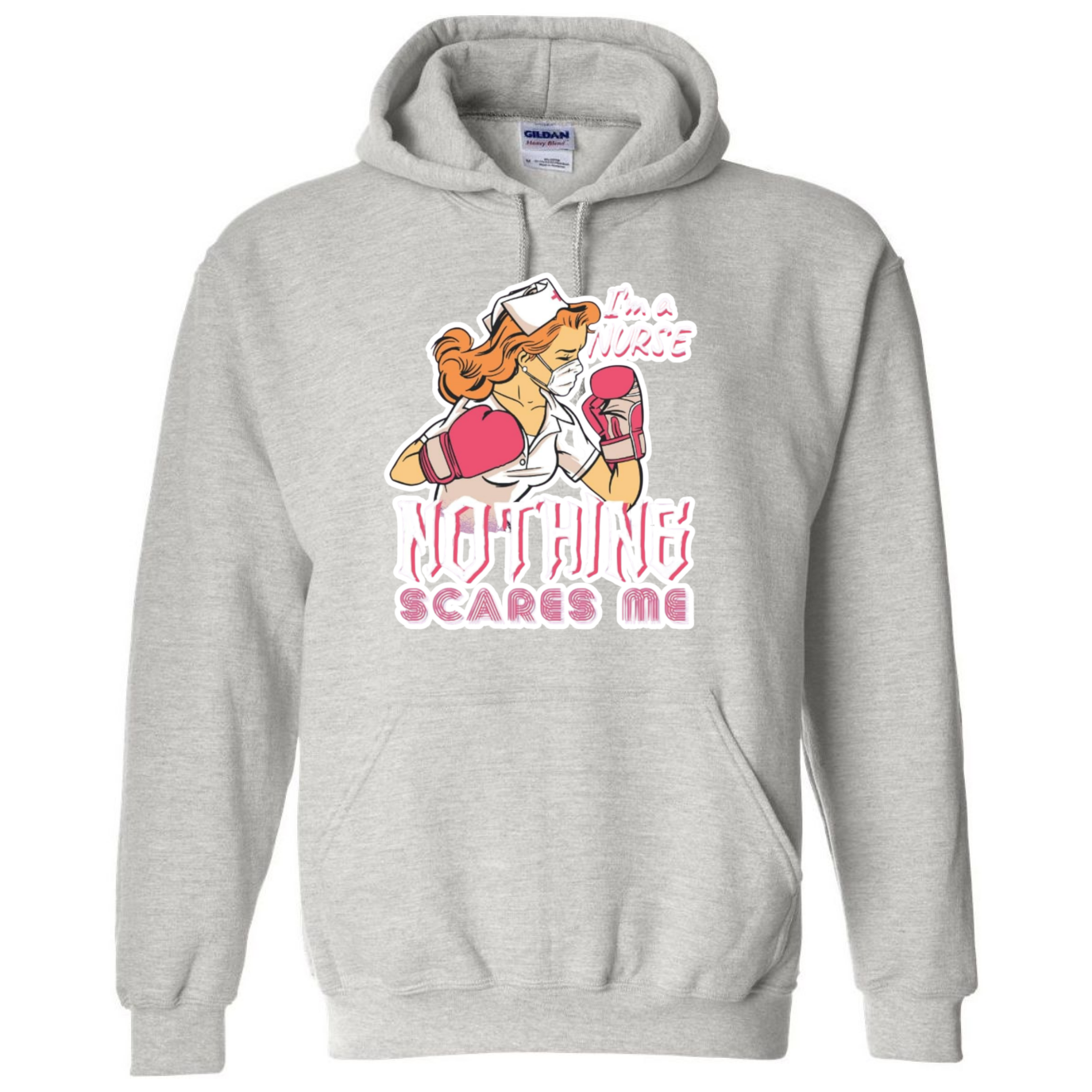 Nothing Scares Me Hooded Sweatshirt