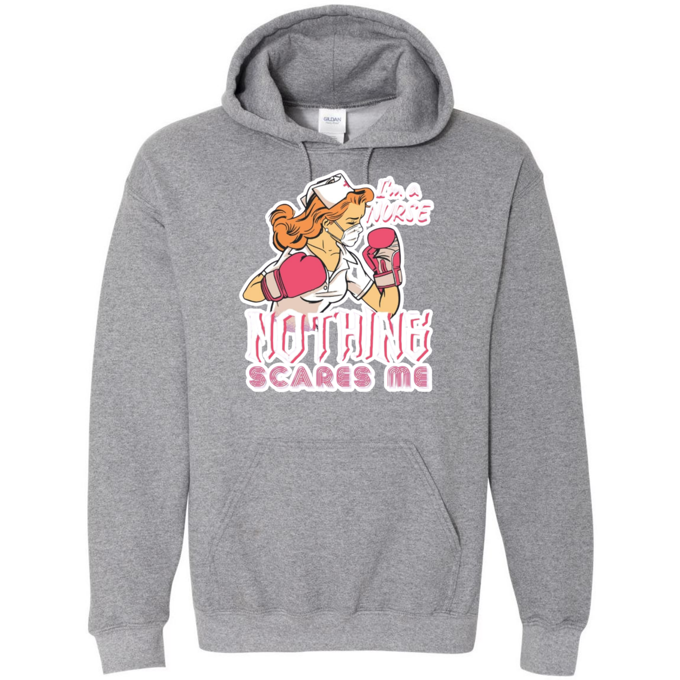 Nothing Scares Me Hooded Sweatshirt