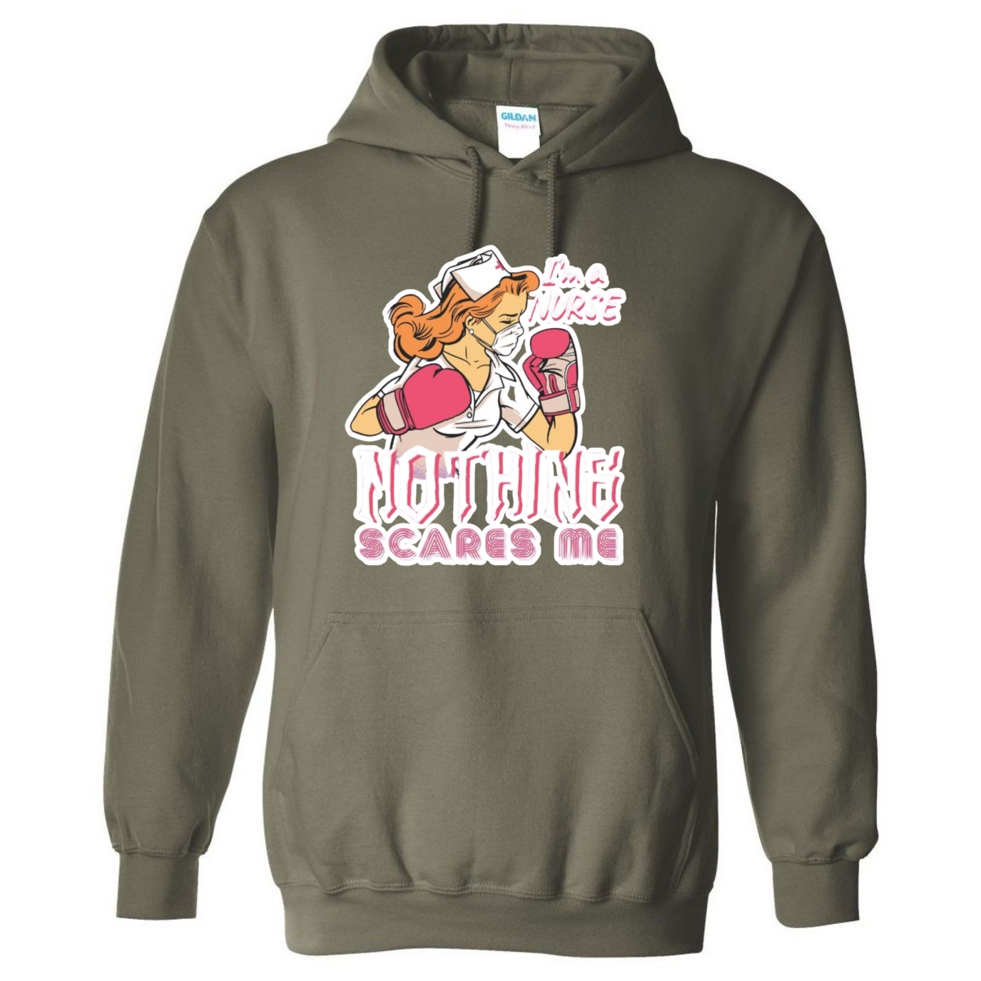 Nothing Scares Me Hooded Sweatshirt