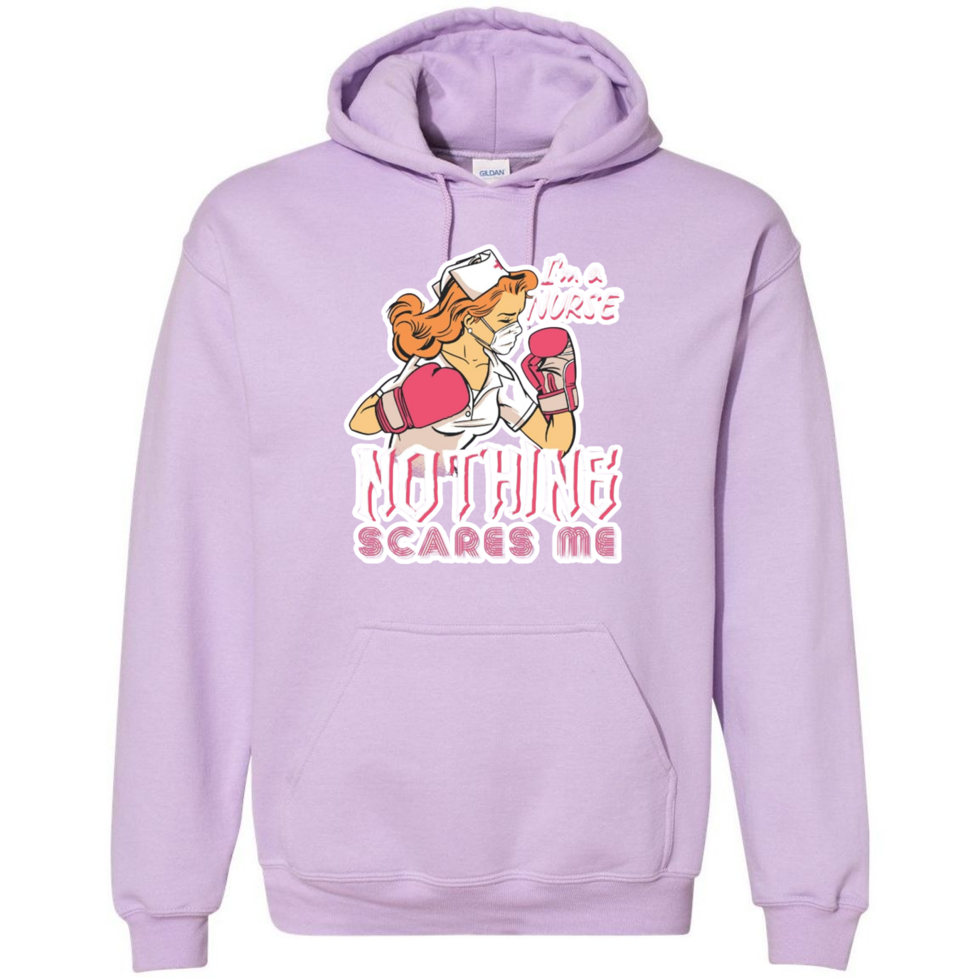 Nothing Scares Me Hooded Sweatshirt