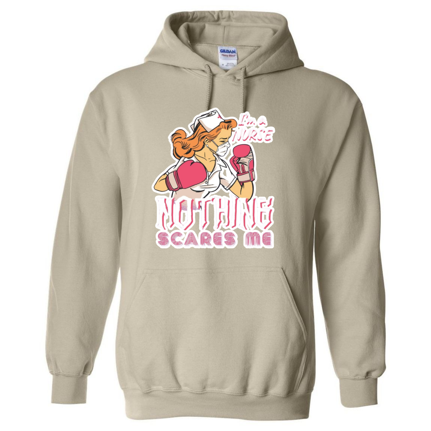 Nothing Scares Me Hooded Sweatshirt
