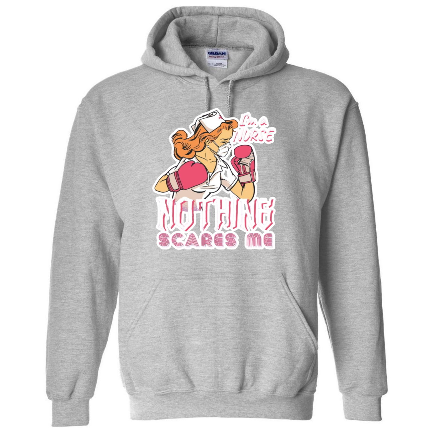 Nothing Scares Me Hooded Sweatshirt