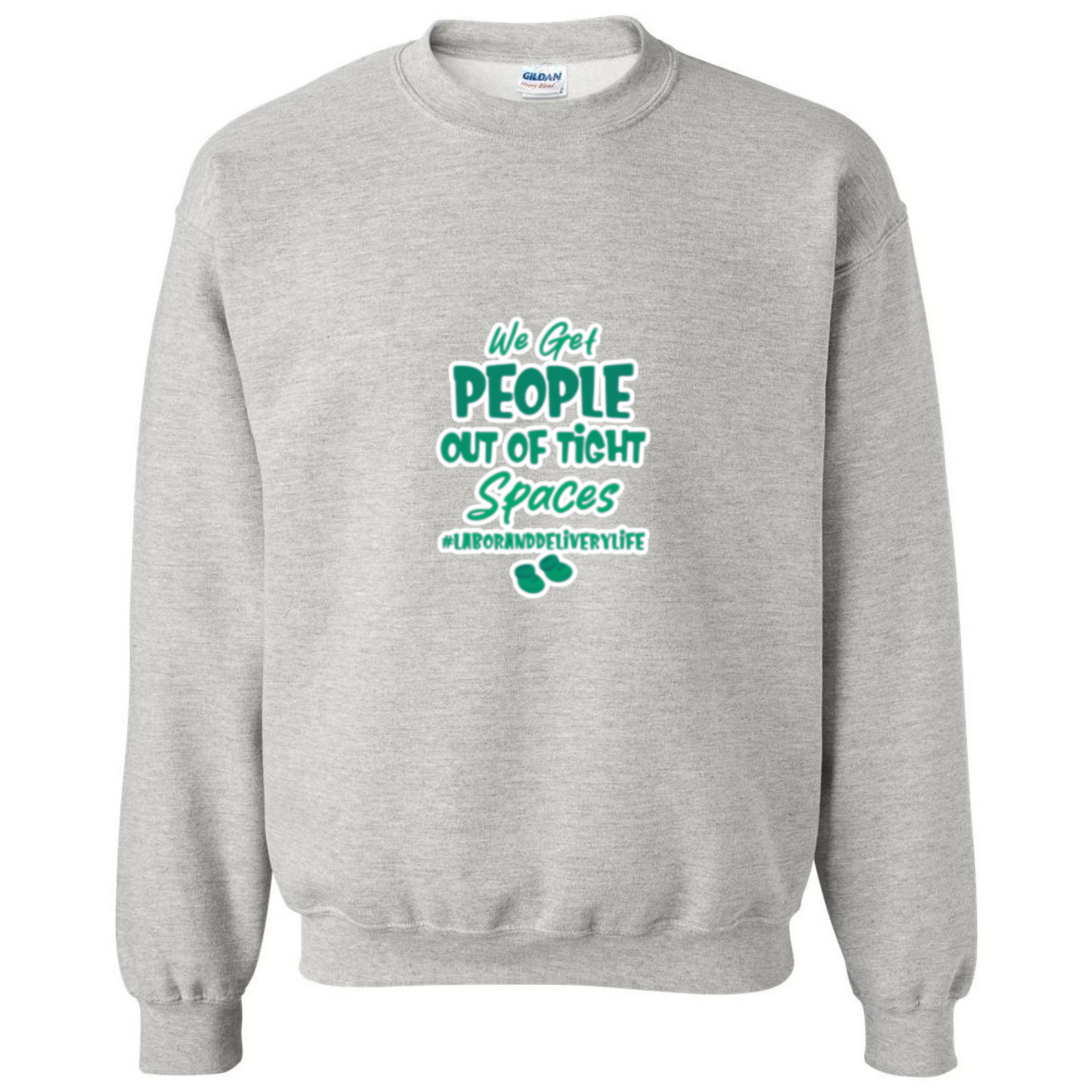 Out of Tight Spaces Crewneck Sweatshirt
