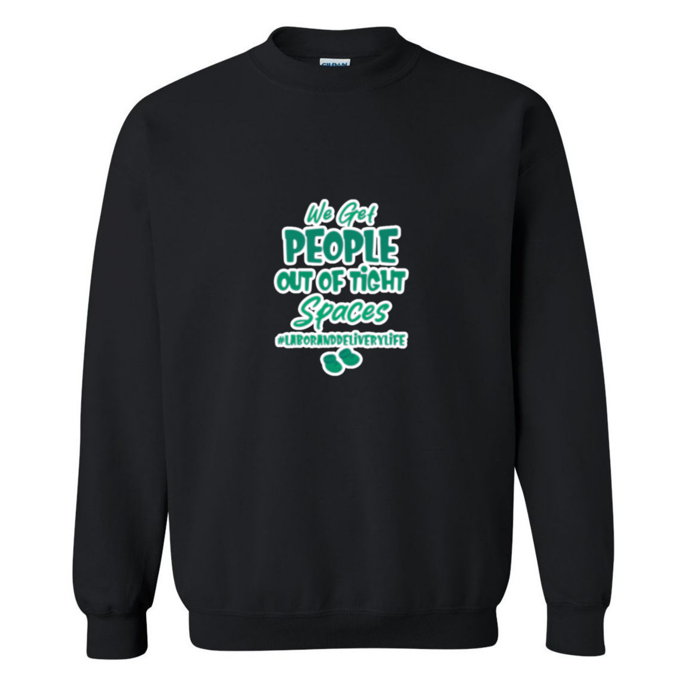 Out of Tight Spaces Crewneck Sweatshirt