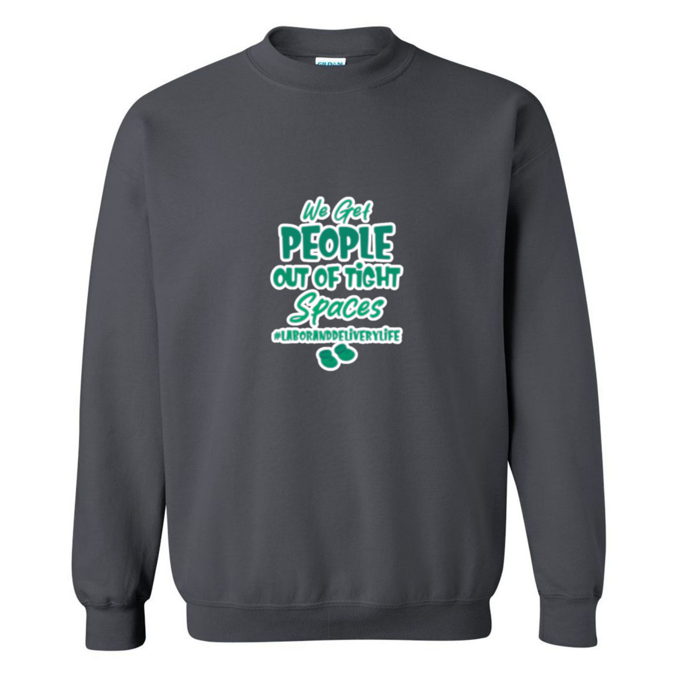 Out of Tight Spaces Crewneck Sweatshirt