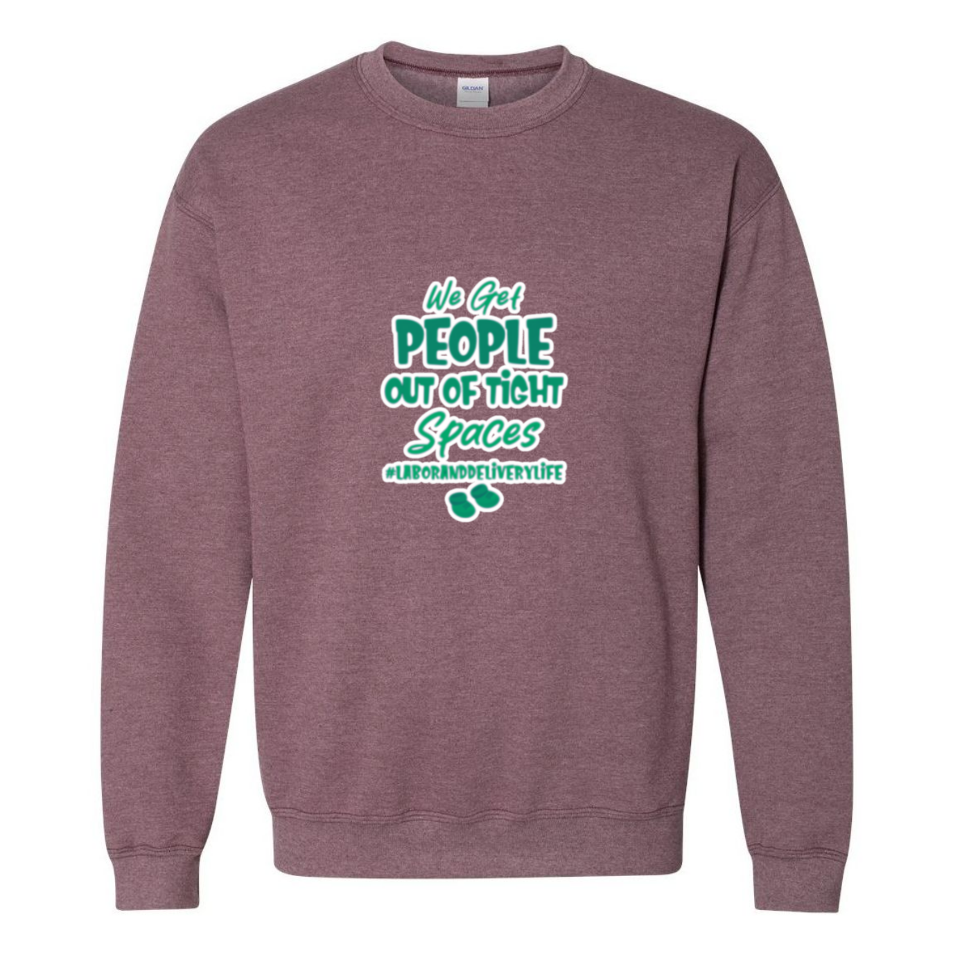 Out of Tight Spaces Crewneck Sweatshirt