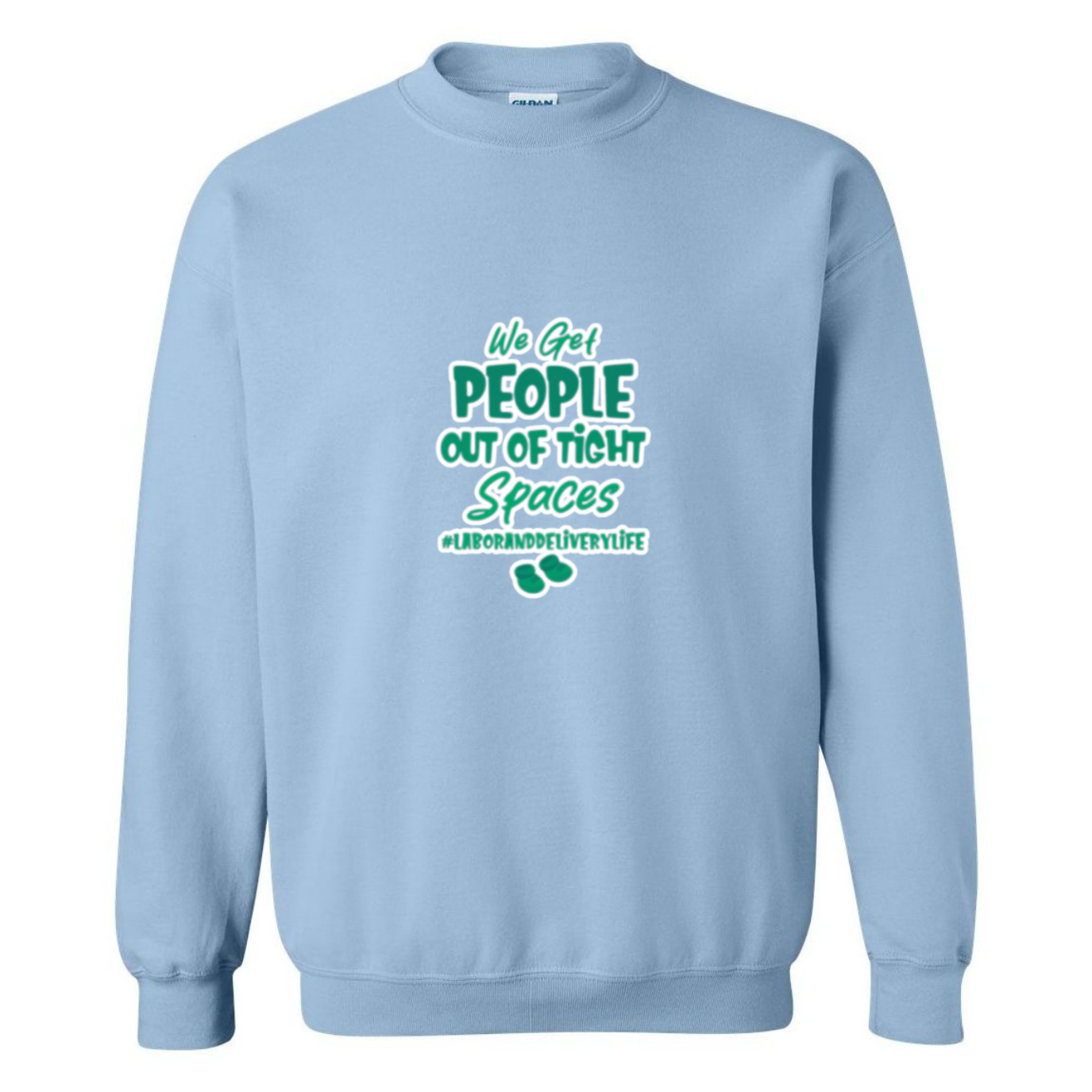 Out of Tight Spaces Crewneck Sweatshirt