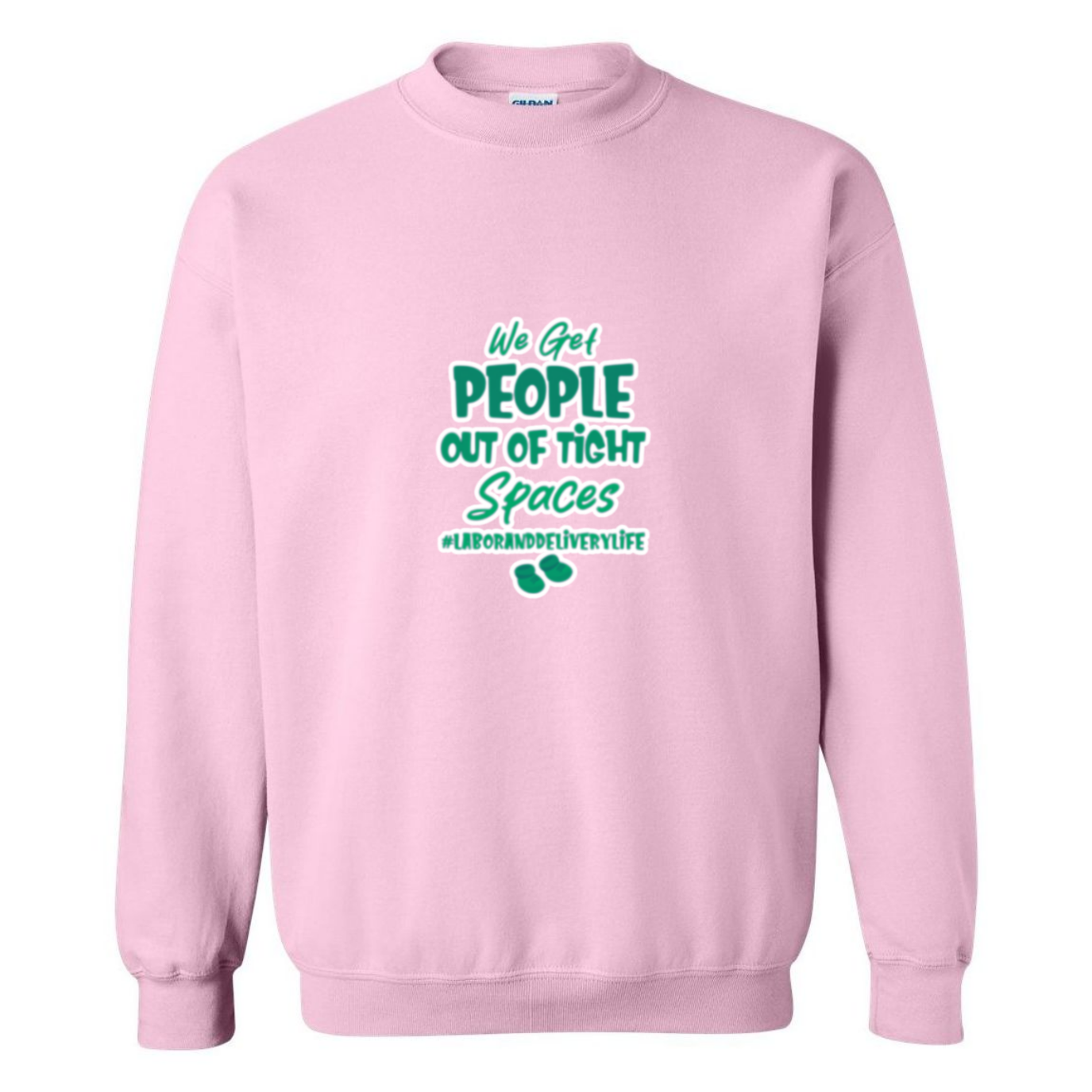 Out of Tight Spaces Crewneck Sweatshirt