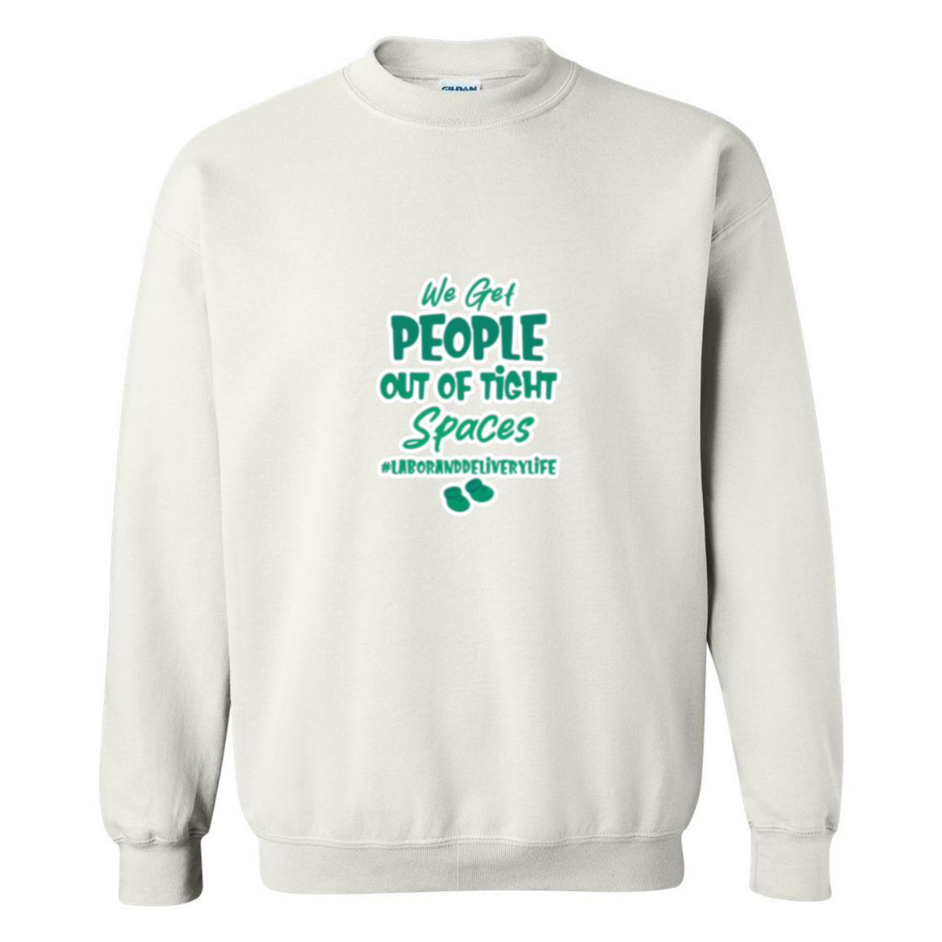 Out of Tight Spaces Crewneck Sweatshirt