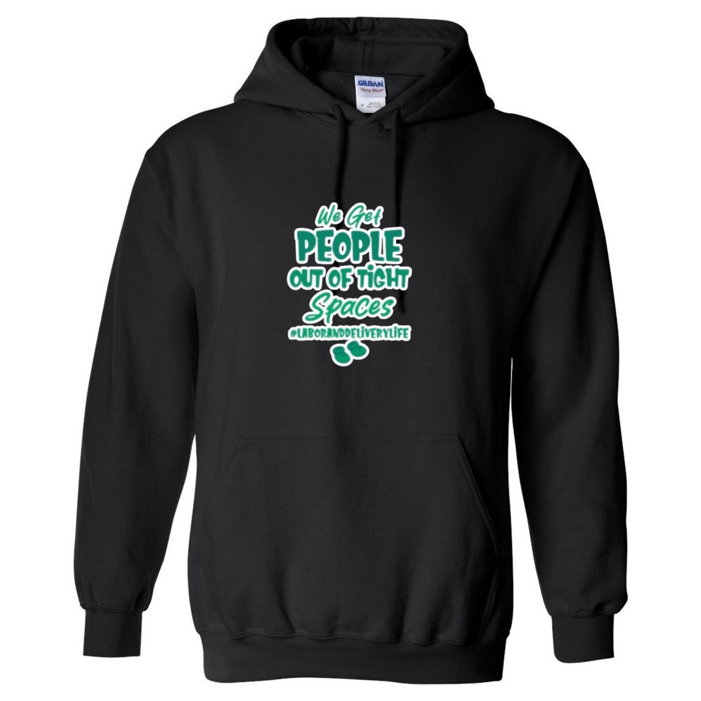 Out of Tight Spaces Hooded Sweatshirt