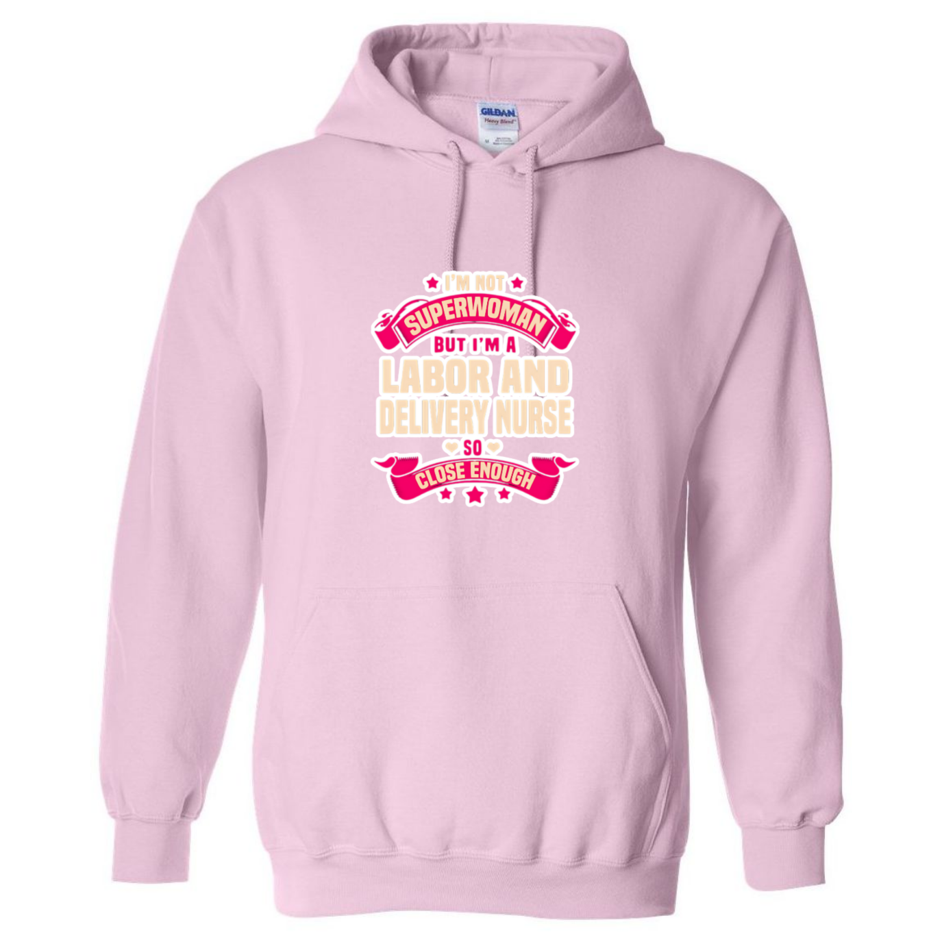 Not Superwoman, L&D Hooded Sweatshirt