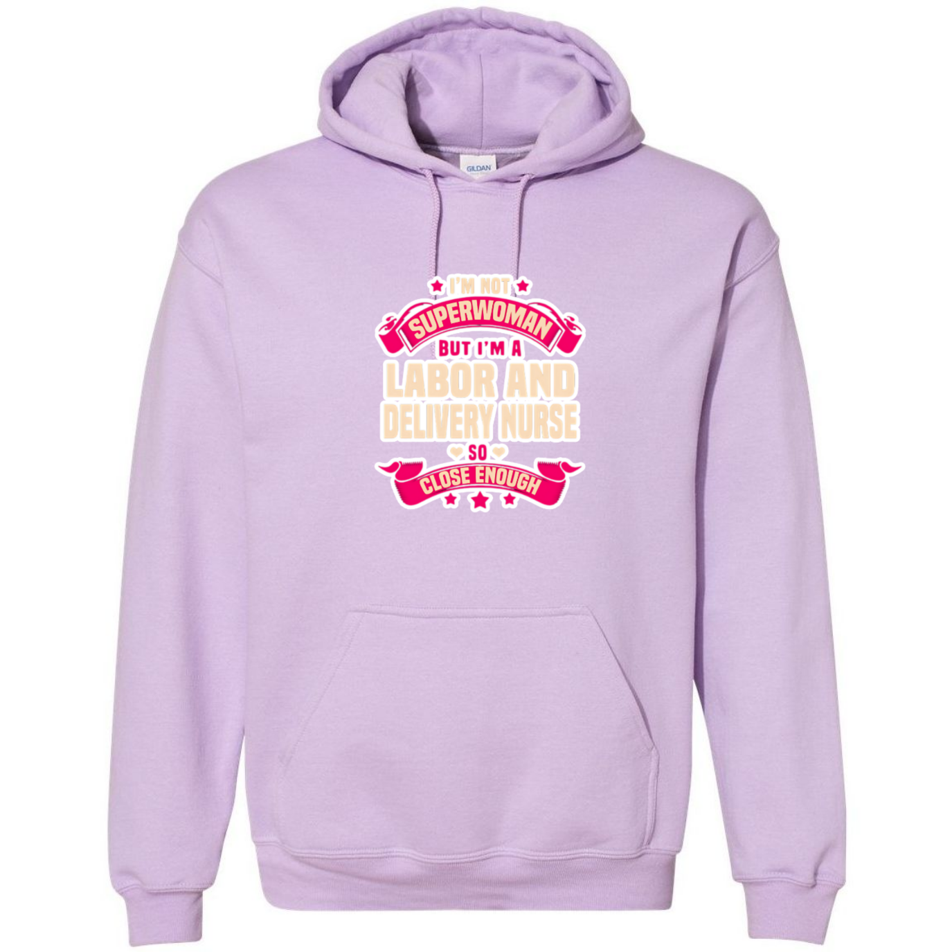 Not Superwoman, L&D Hooded Sweatshirt