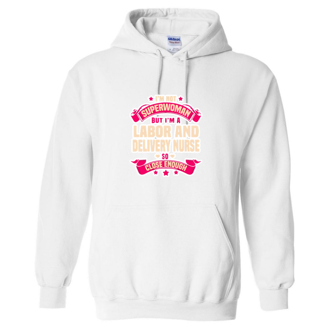 Not Superwoman, L&D Hooded Sweatshirt