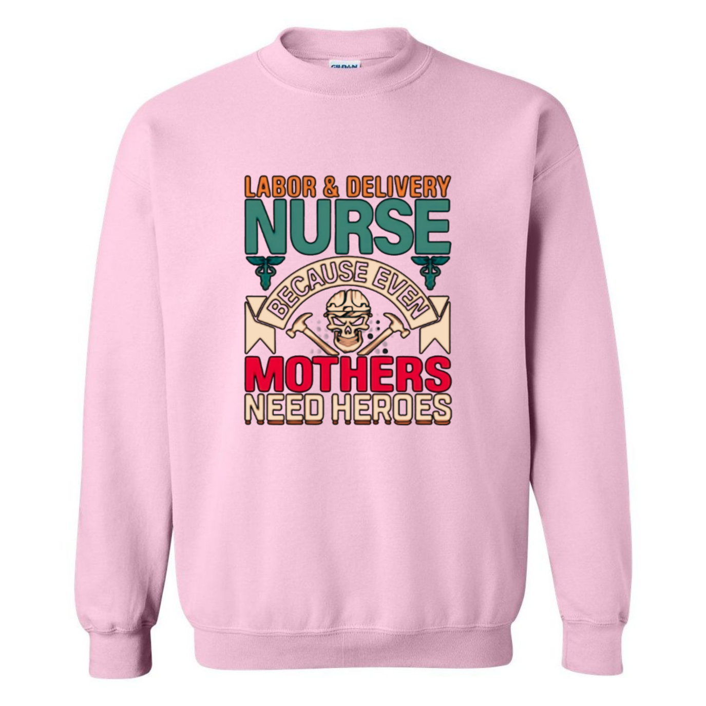 Mothers Need Heroes Crewneck Sweatshirt