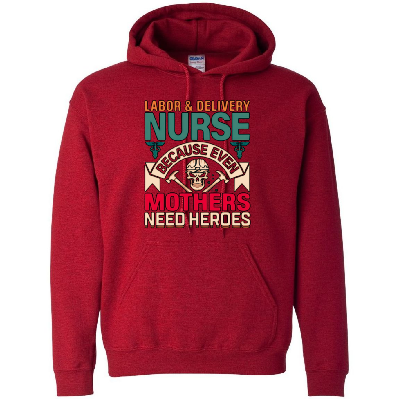 Mothers Need Heroes Hooded Sweatshirt