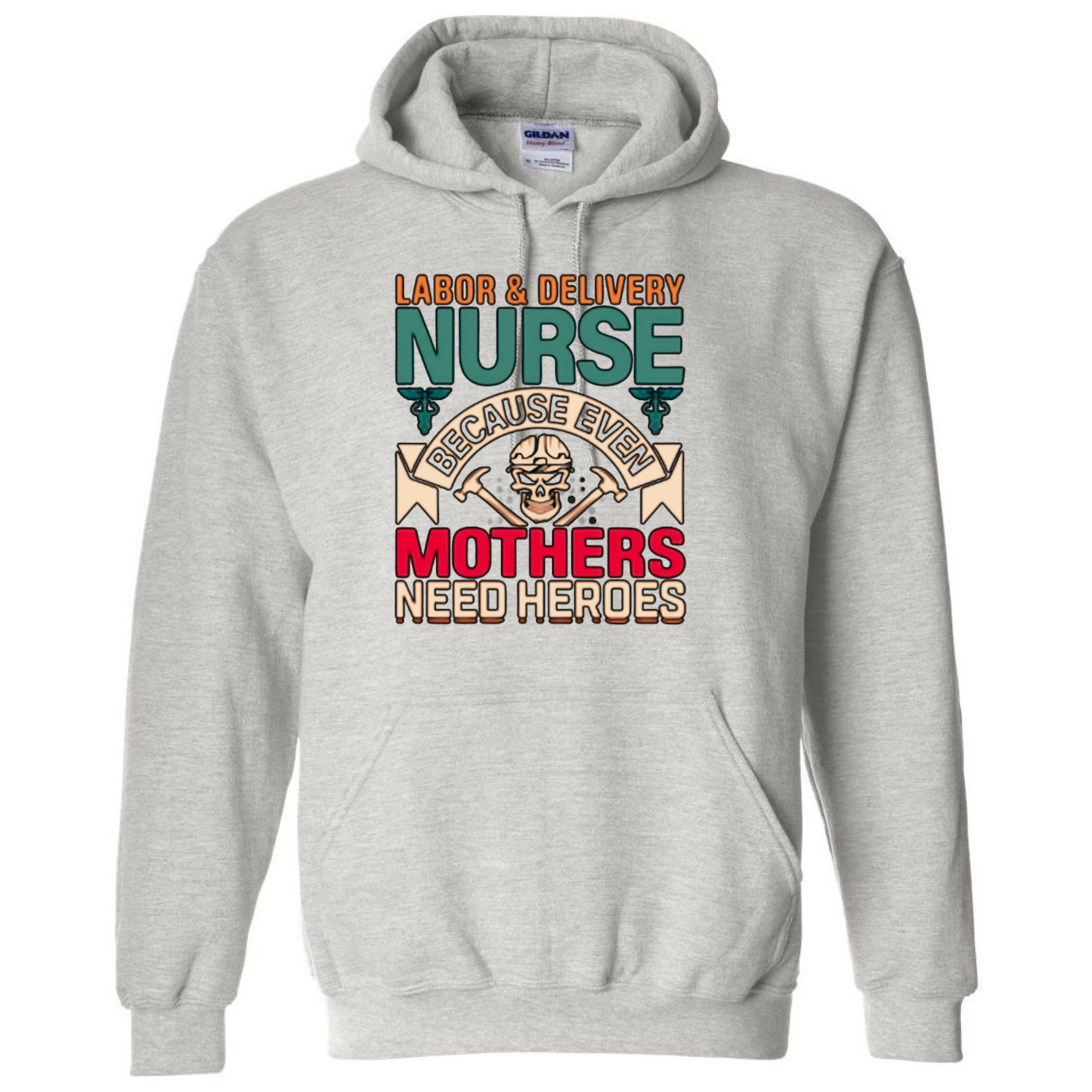 Mothers Need Heroes Hooded Sweatshirt