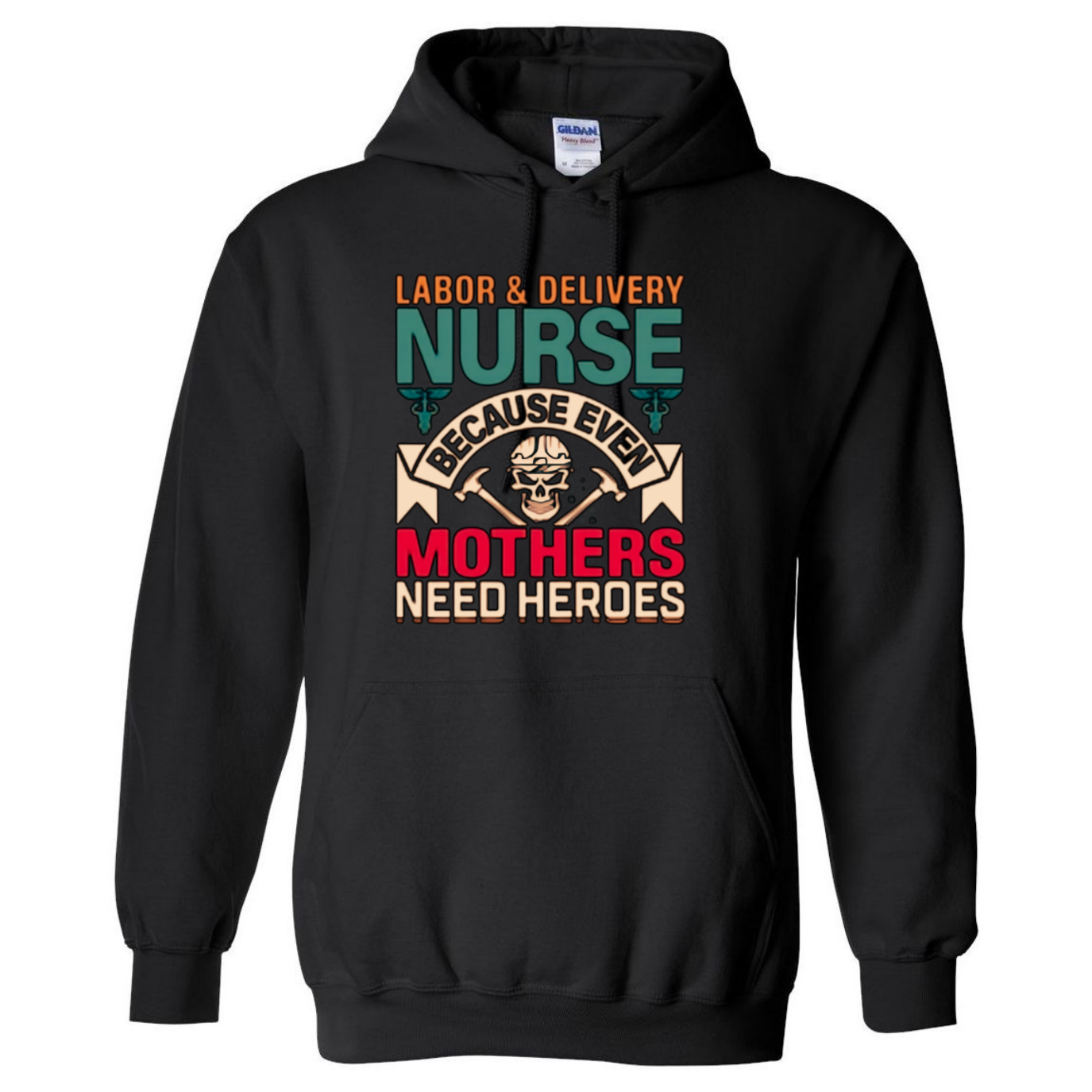 Mothers Need Heroes Hooded Sweatshirt