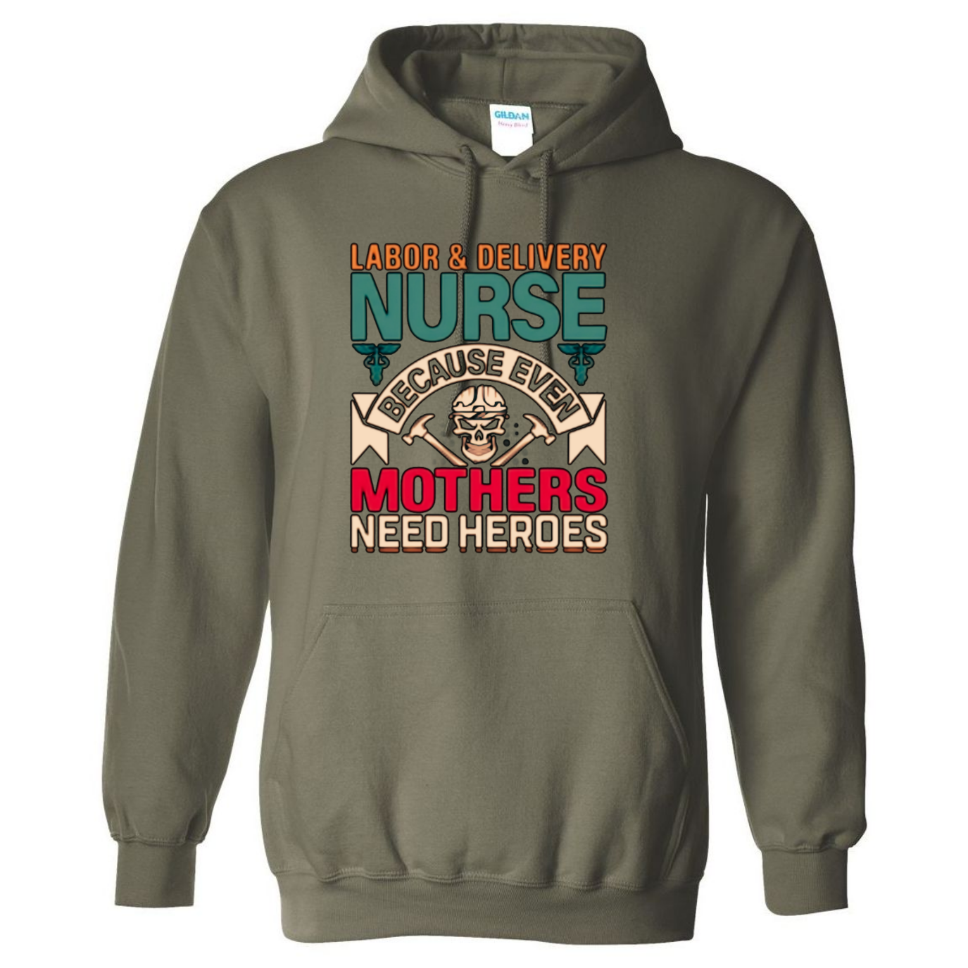 Mothers Need Heroes Hooded Sweatshirt
