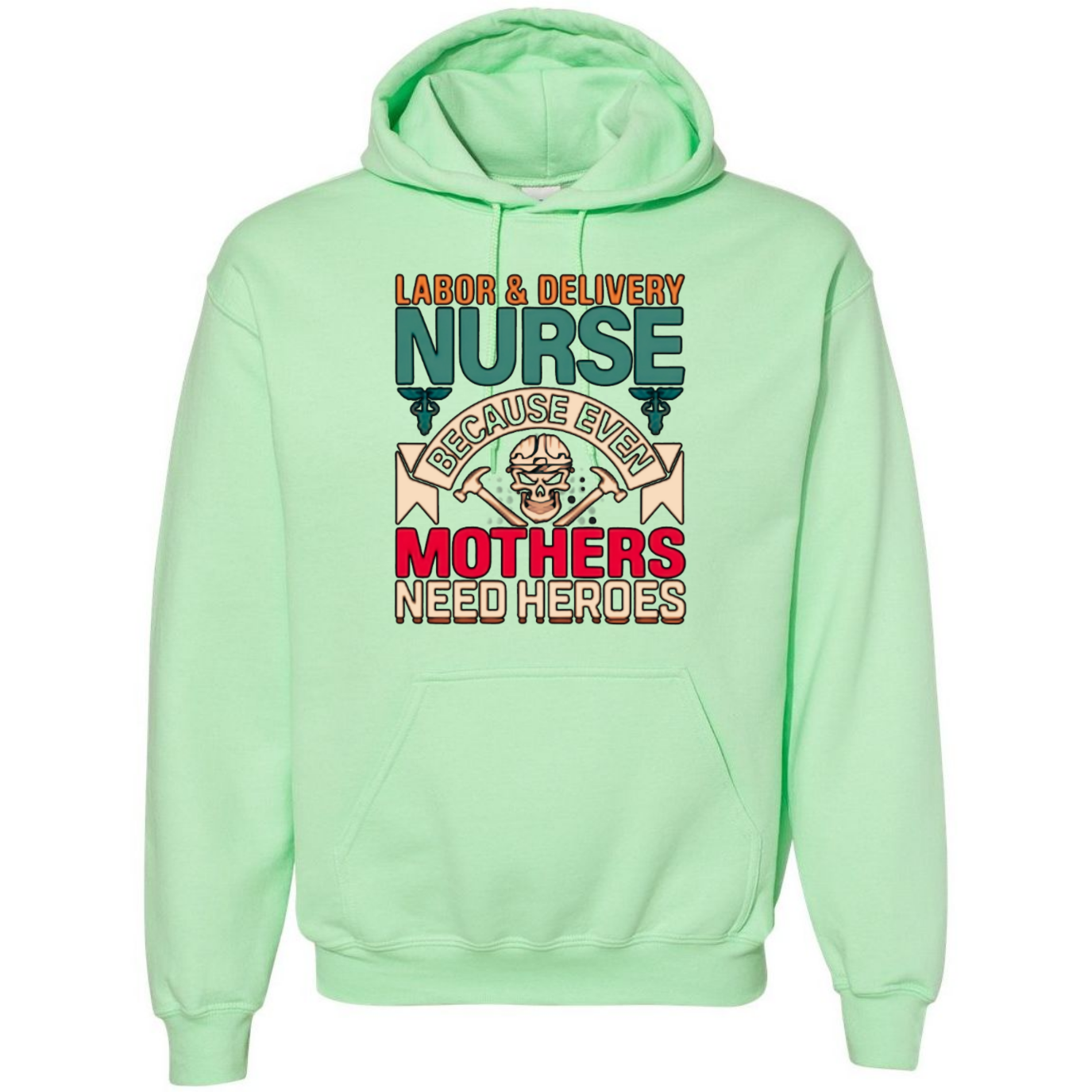 Mothers Need Heroes Hooded Sweatshirt