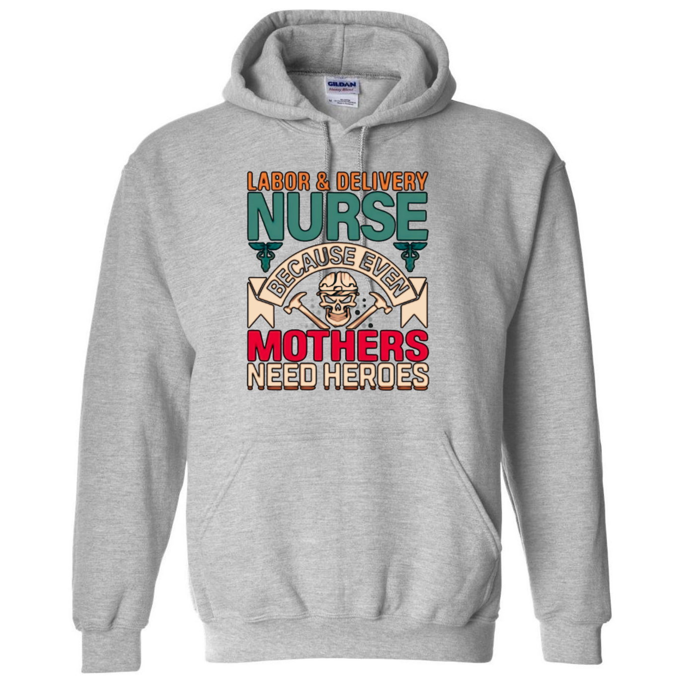 Mothers Need Heroes Hooded Sweatshirt