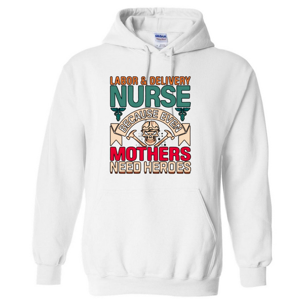 Mothers Need Heroes Hooded Sweatshirt