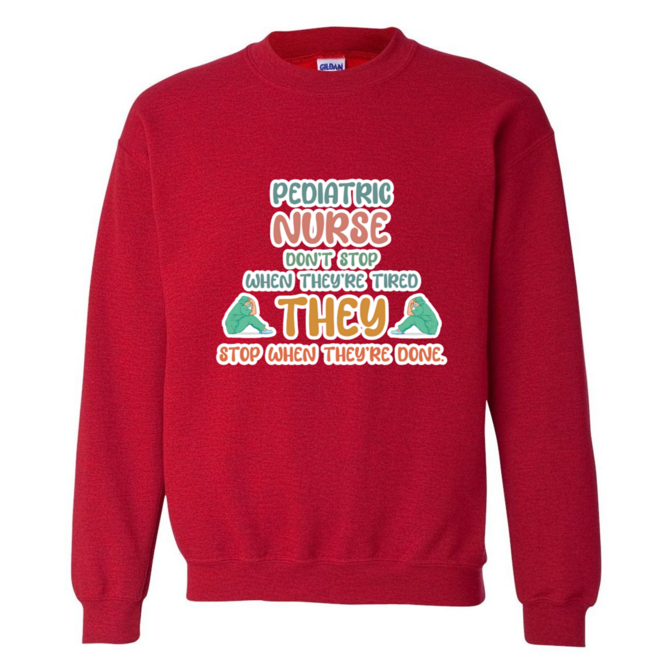 Don't Stop When Tired Crewneck Sweatshirt