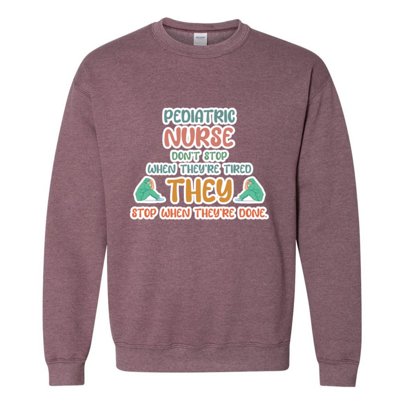 Don't Stop When Tired Crewneck Sweatshirt