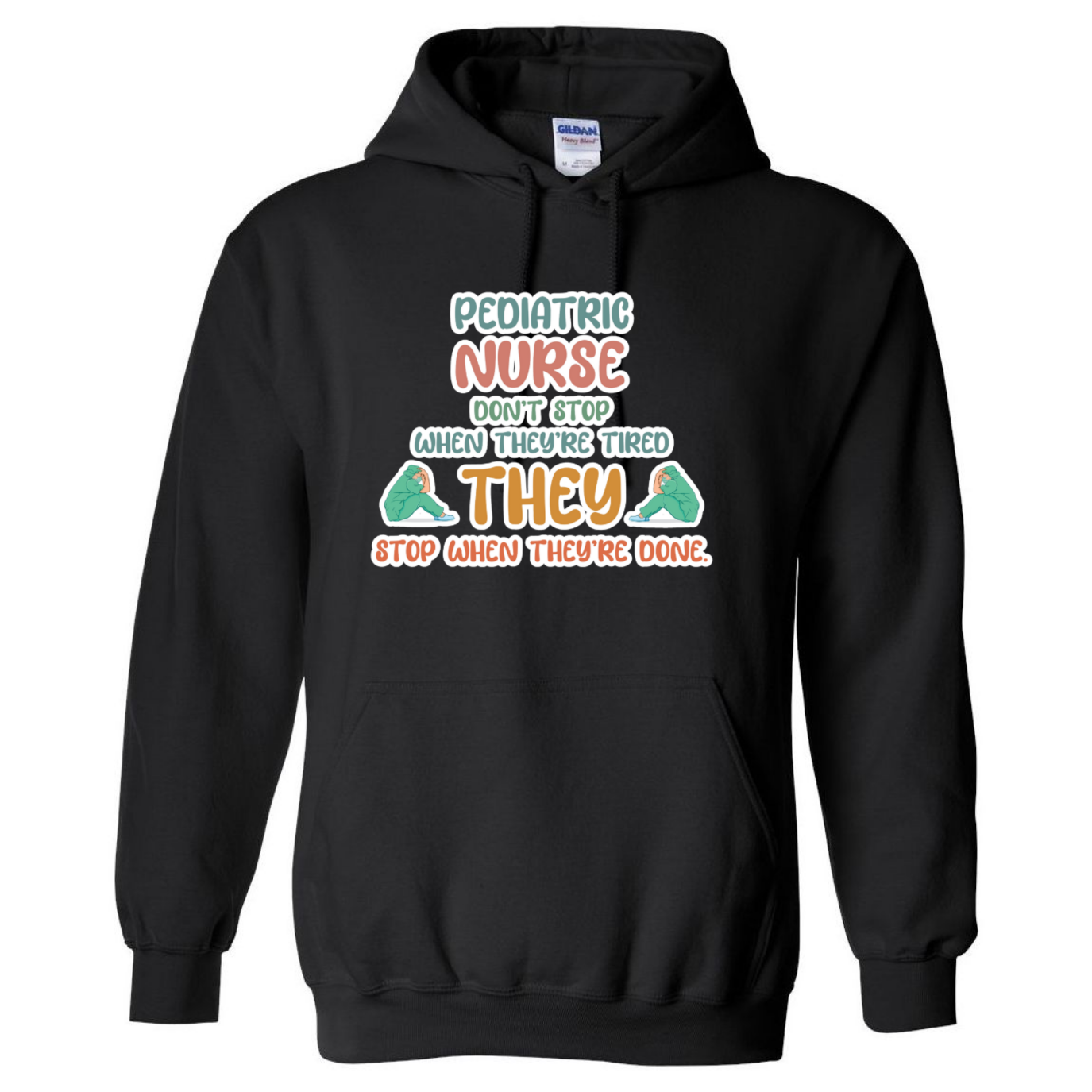Don't Stop When Tired Hooded Sweatshirt