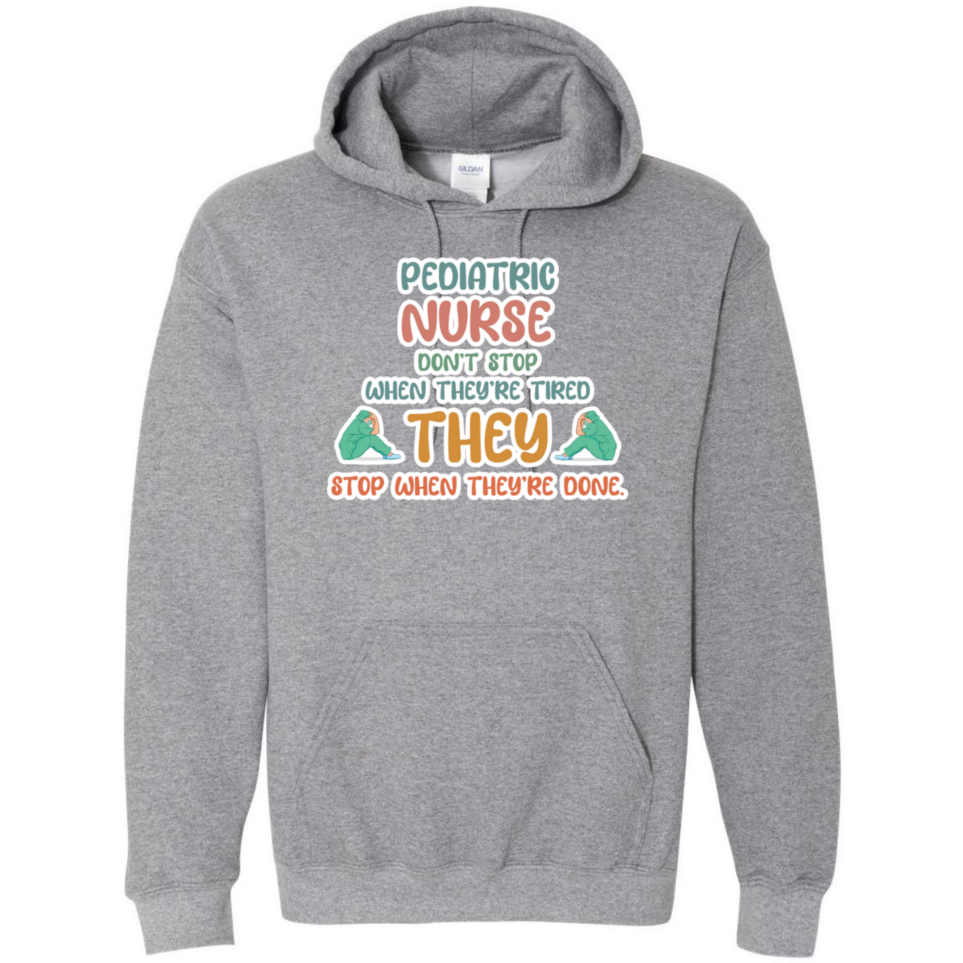 Don't Stop When Tired Hooded Sweatshirt