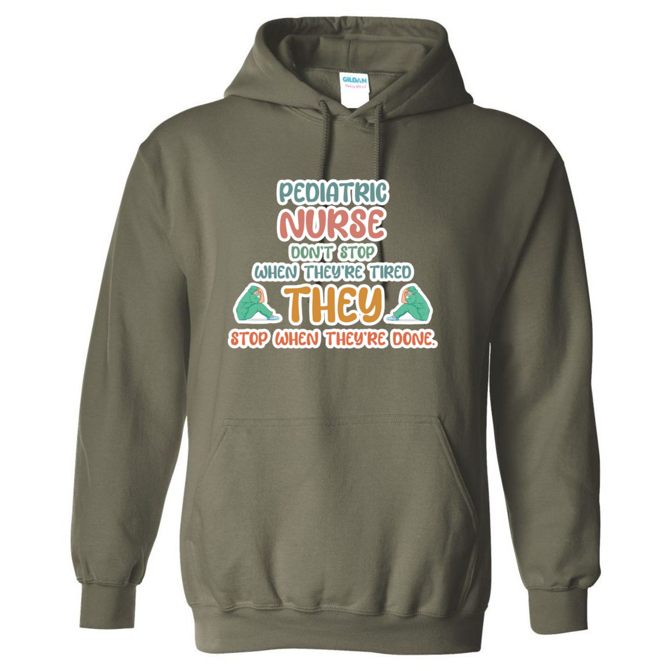 Don't Stop When Tired Hooded Sweatshirt