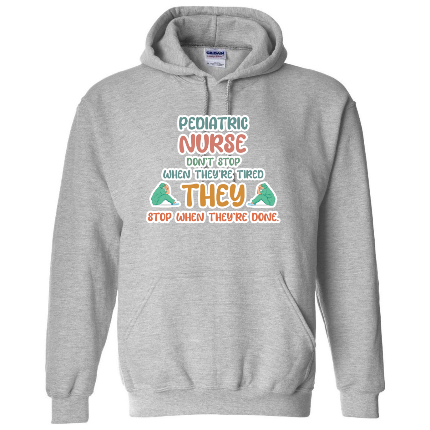 Don't Stop When Tired Hooded Sweatshirt